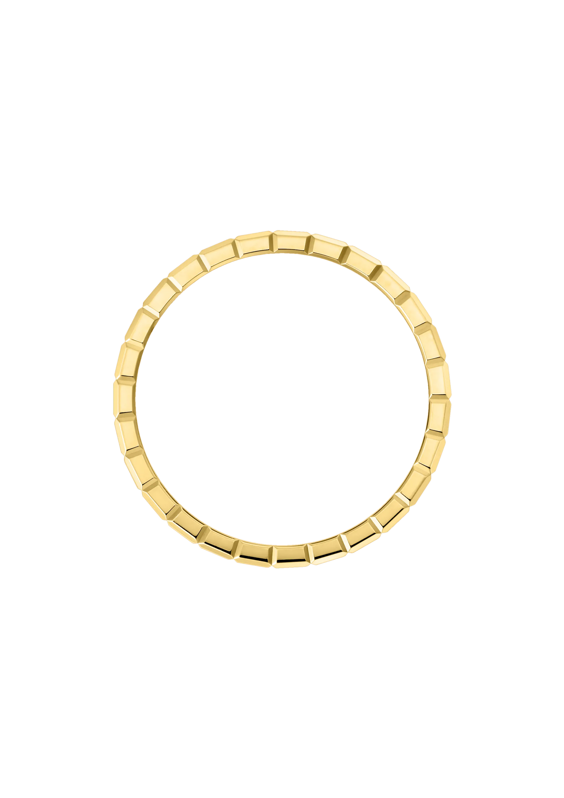 Chopard Ice Cube Ring, Ethical Yellow Gold, Half-Set Diamonds