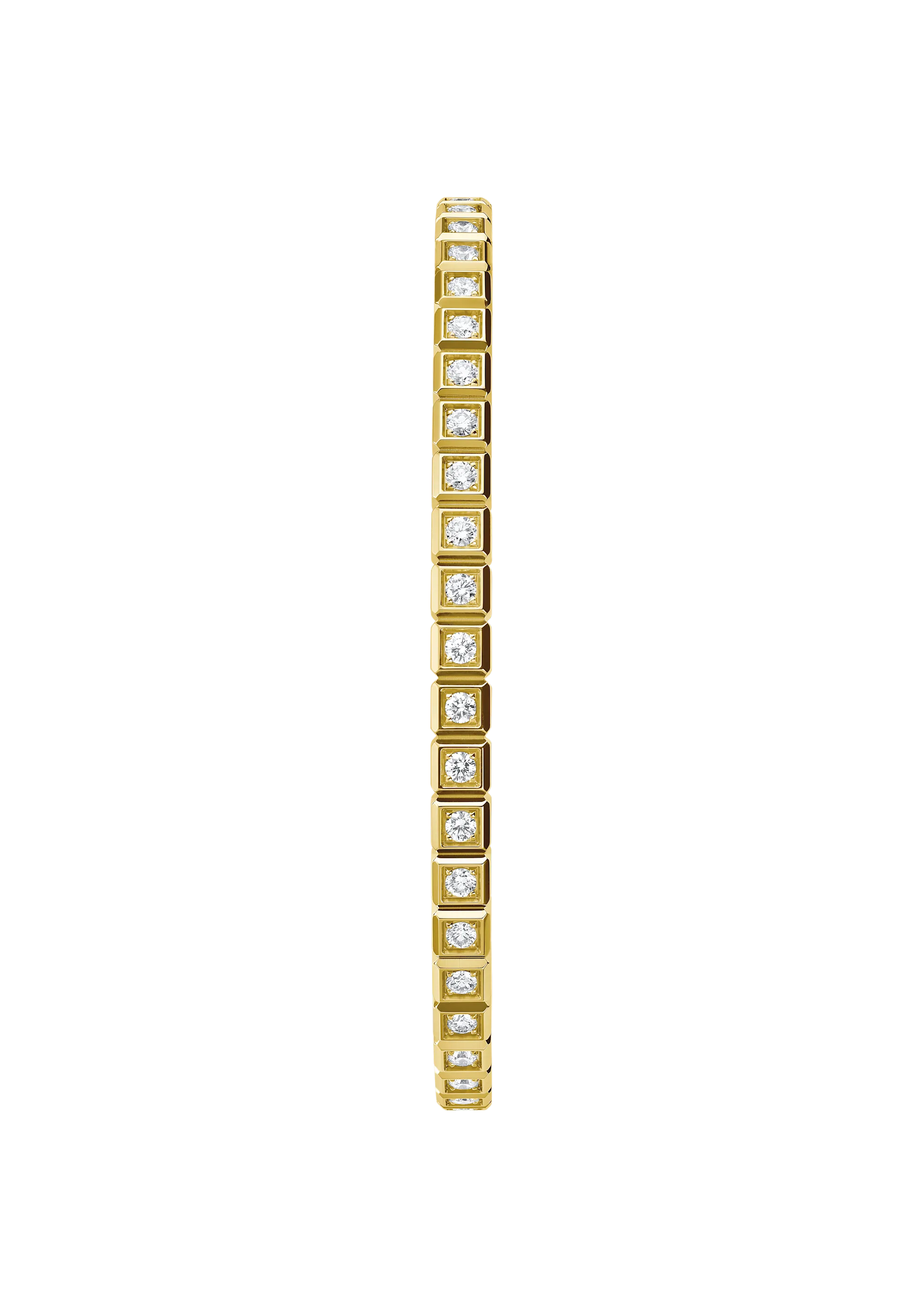 Chopard Ice Cube Náramok, etické žlté zlato, plne posiaty diamantmi