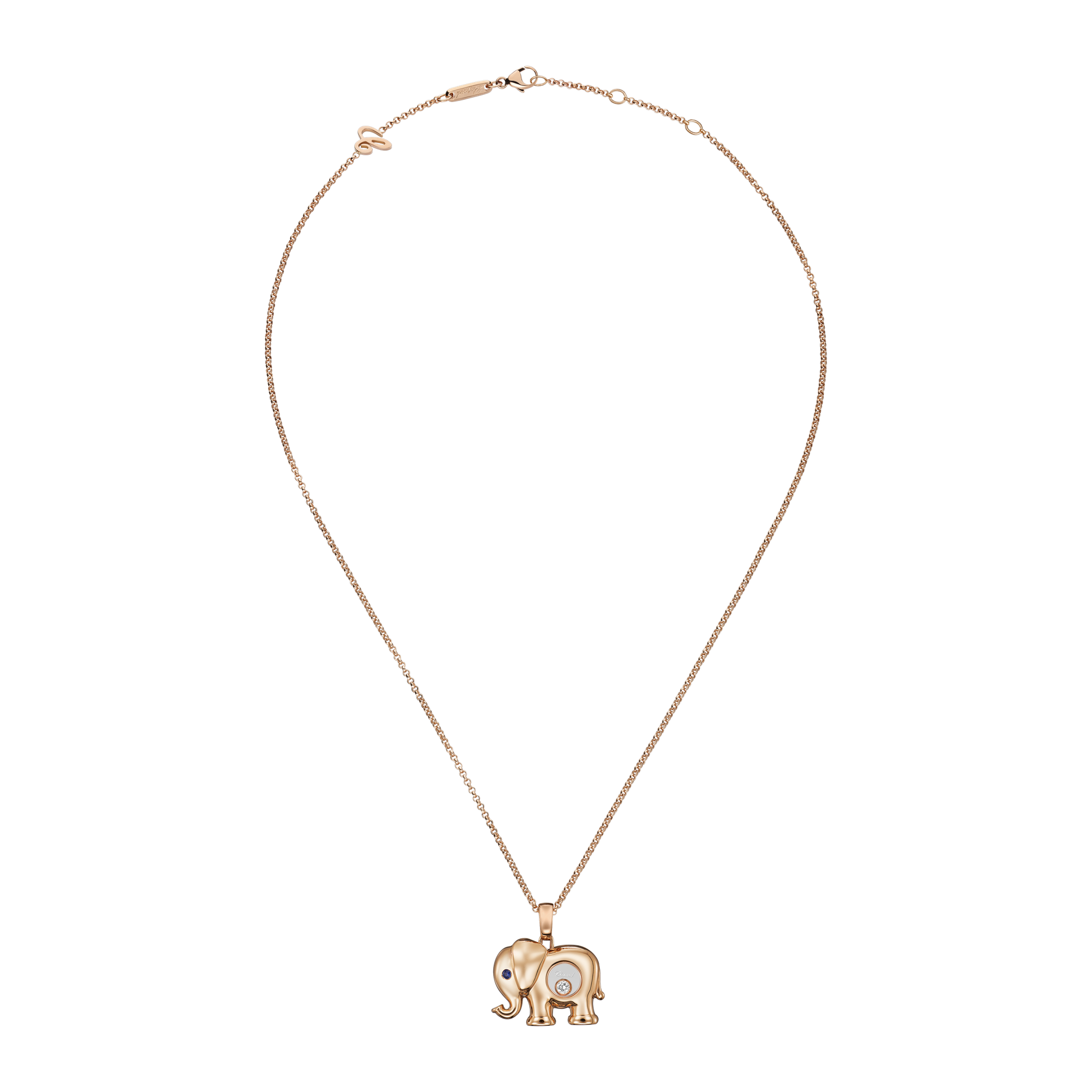Náhrdelník Chopard Happy Diamonds Elephant - 3