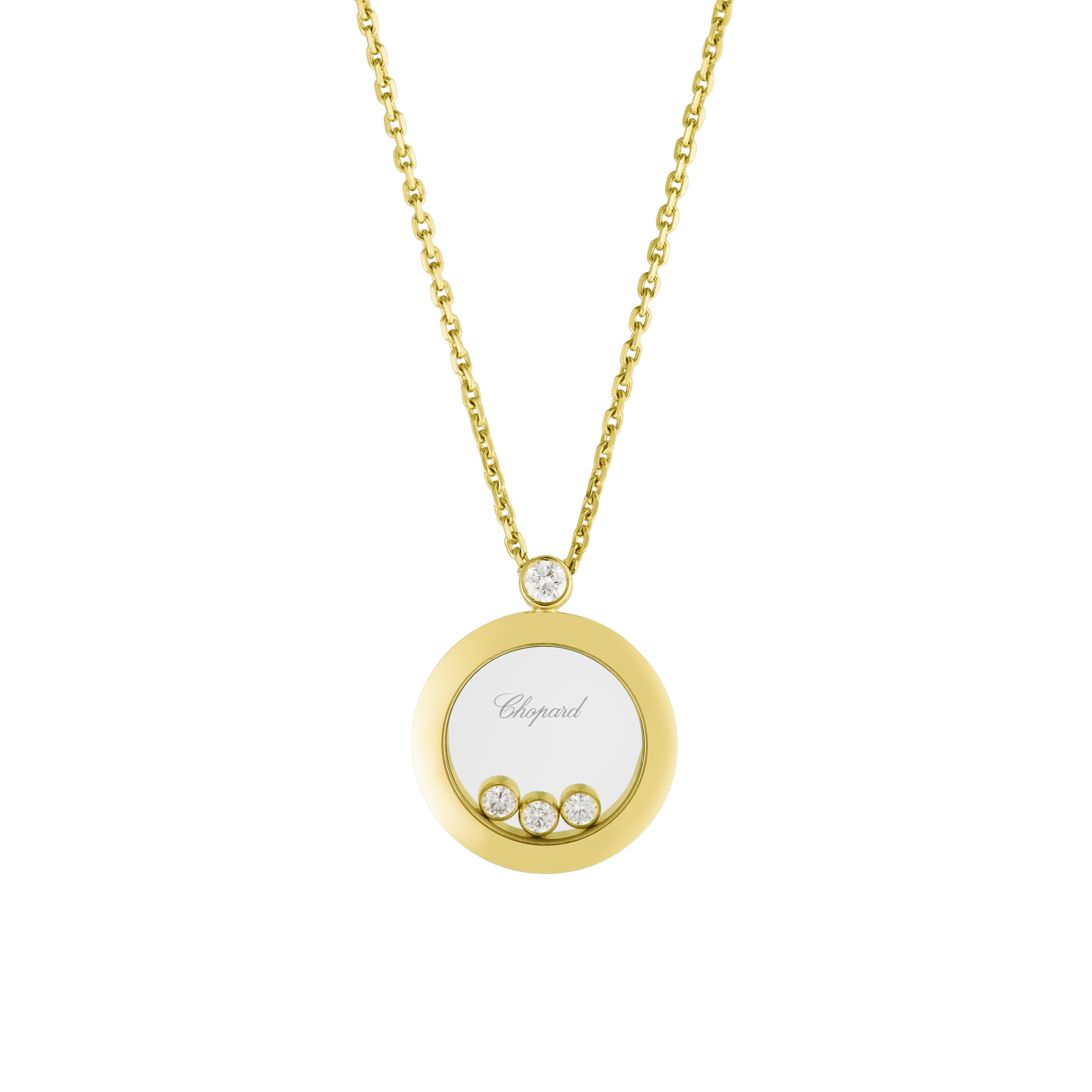 Náhrdelník Chopard Happy Diamonds Icons Yellow Gold Pendant - 1