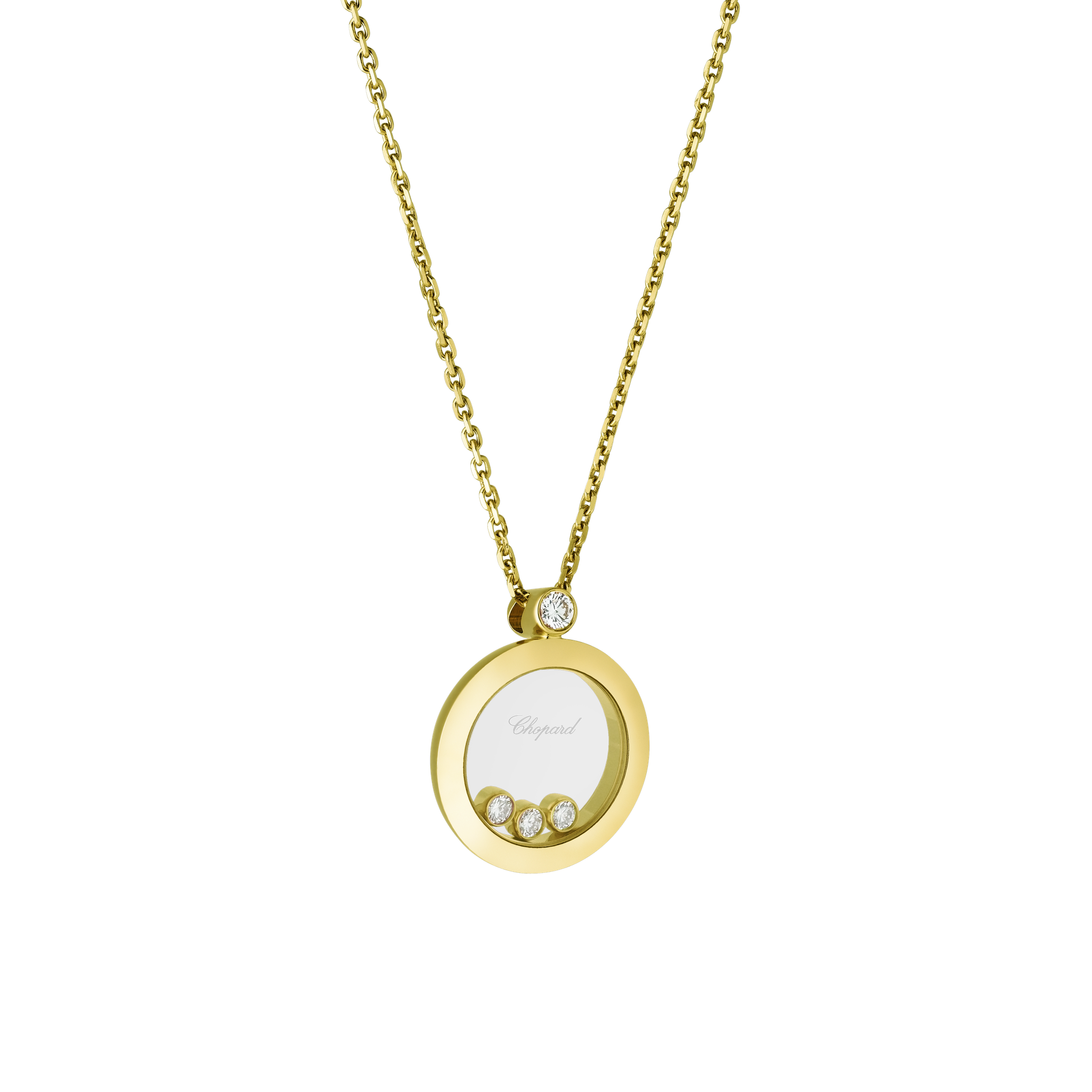 Náhrdelník Chopard Happy Diamonds Icons Yellow Gold Pendant - 2