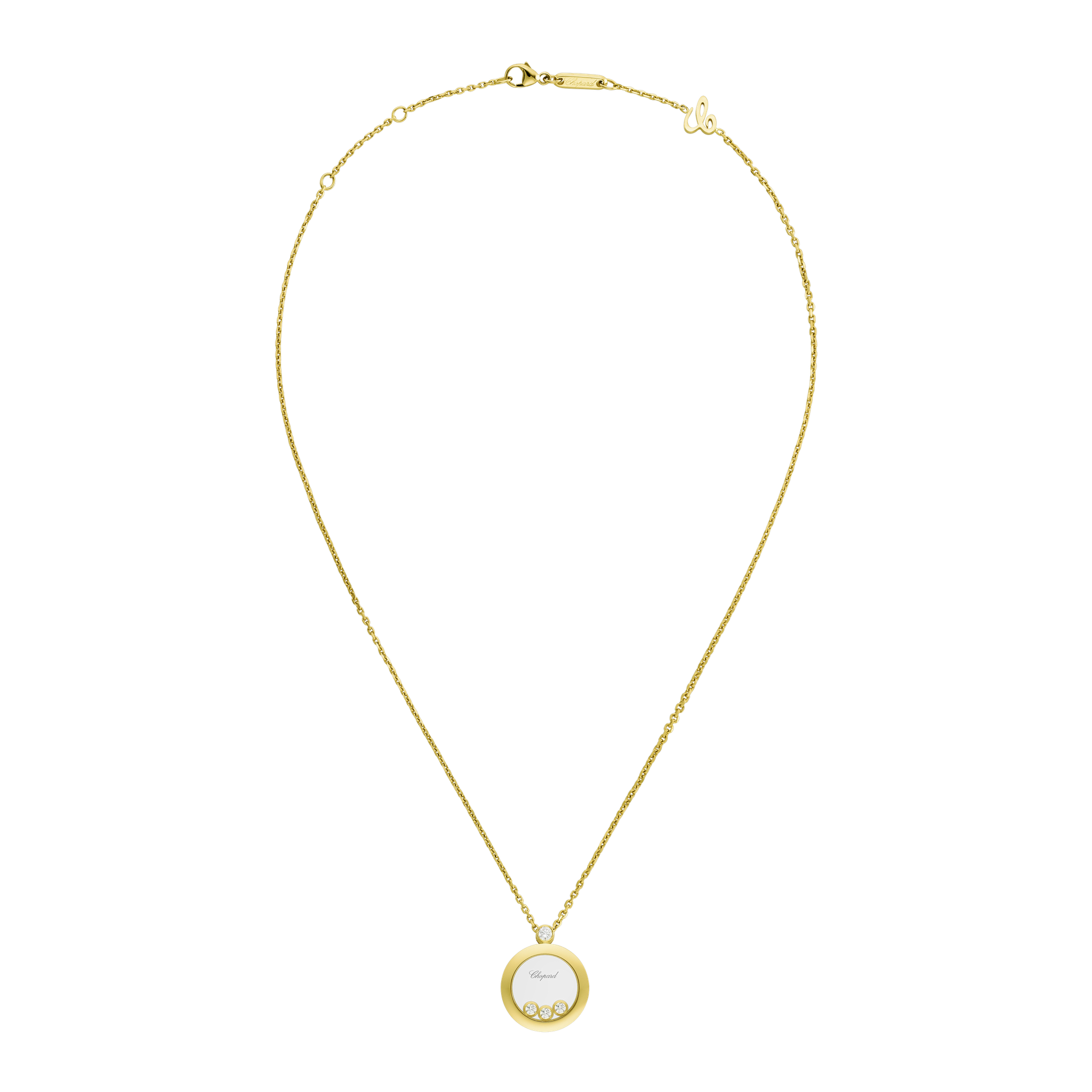 Náhrdelník Chopard Happy Diamonds Icons Yellow Gold Pendant - 3