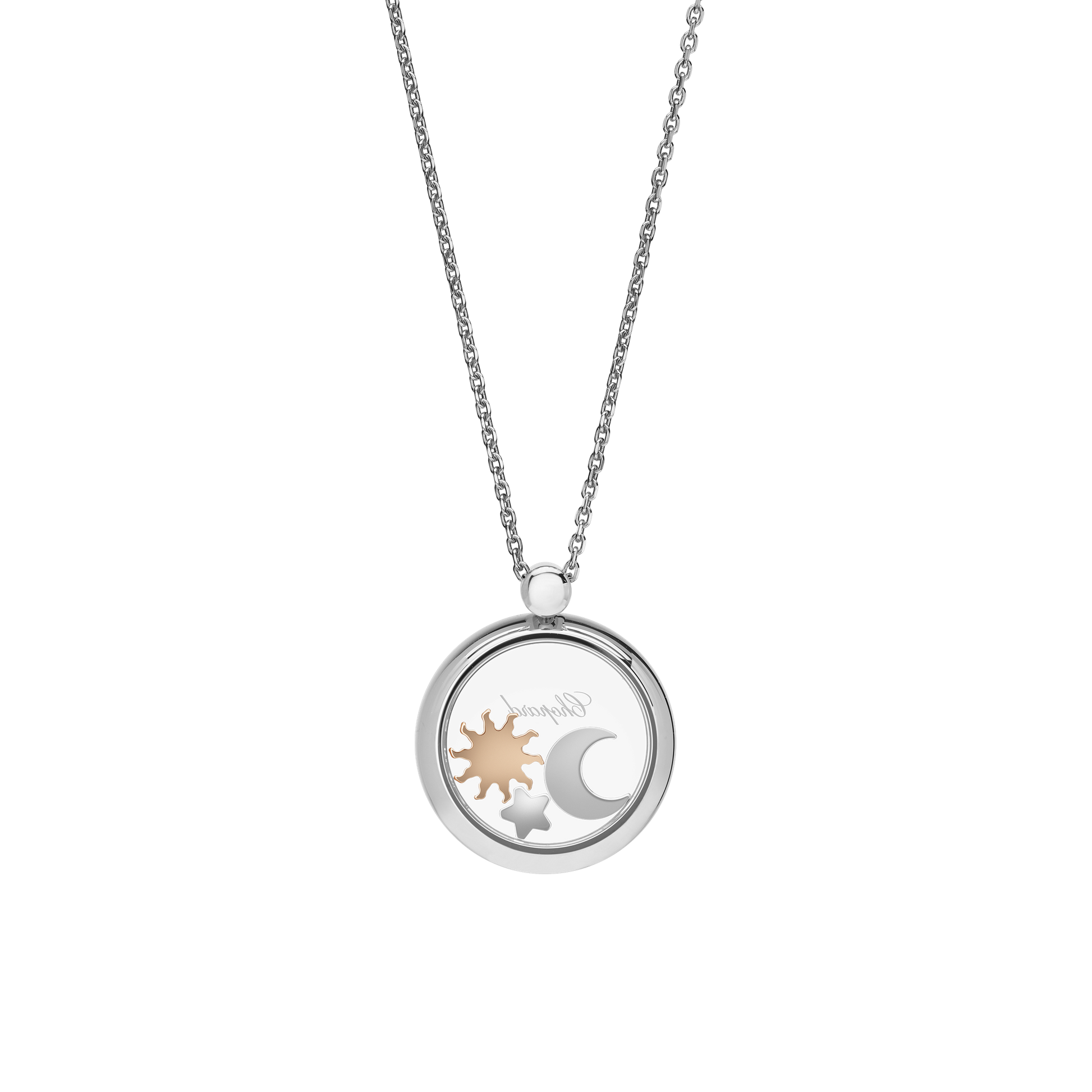 Náhrdelník Chopard Happy Sun, Moon and Stars - 4