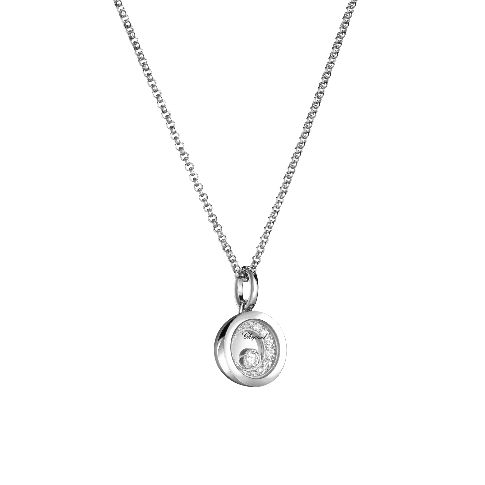 Náhrdelník Chopard White Gold Diamond Pendant - 2