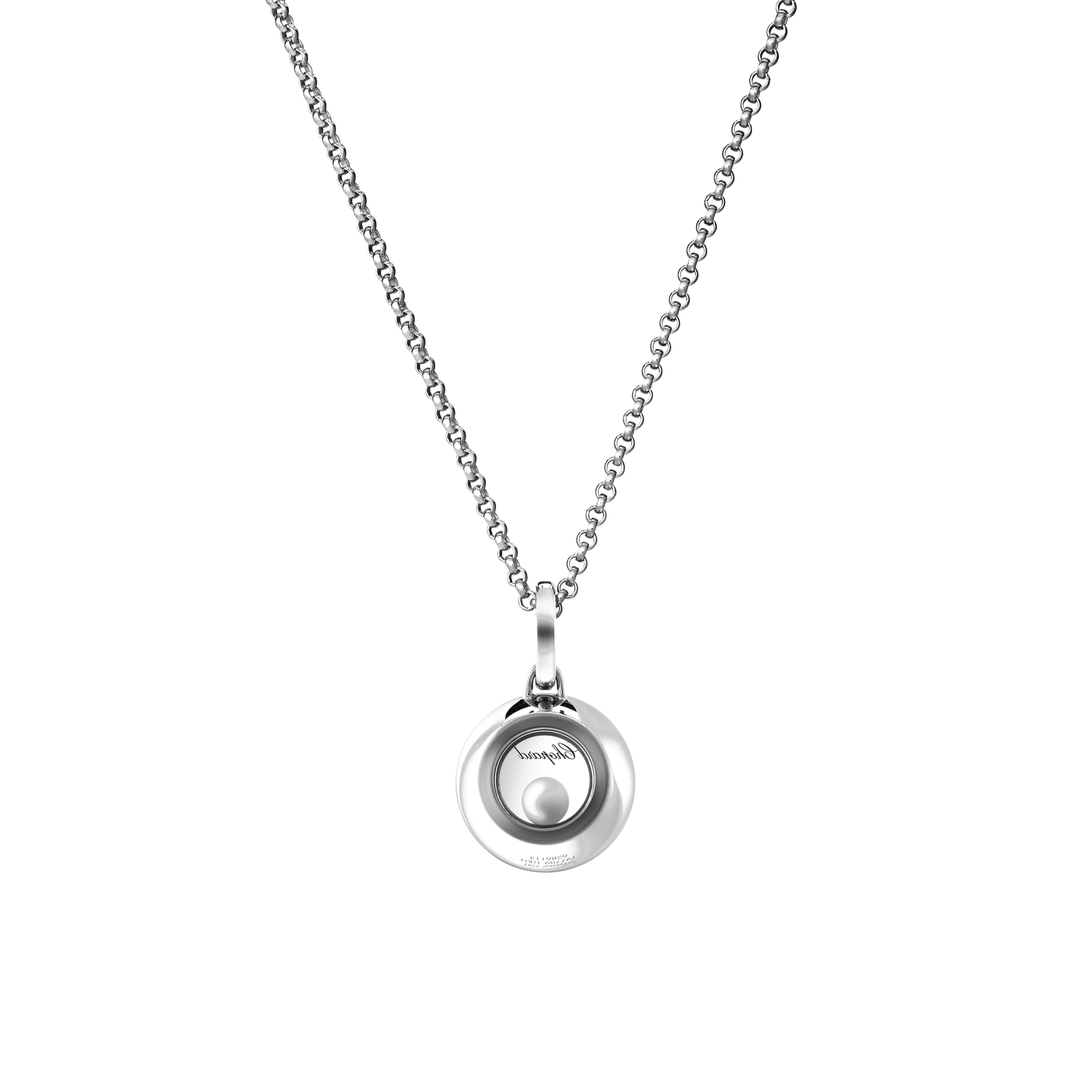 Náhrdelník Chopard White Gold Diamond Pendant - 4