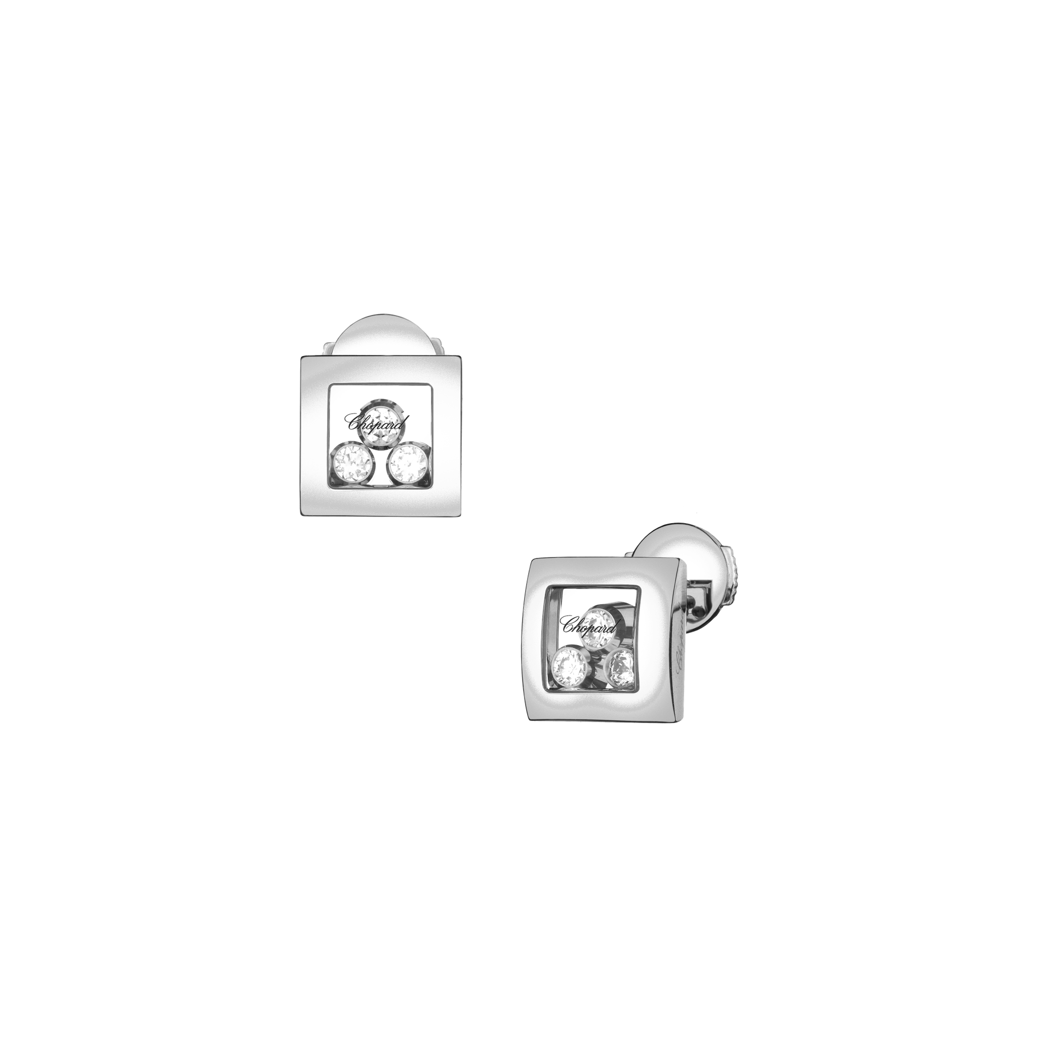Náušnice Chopard Happy Diamonds Icon - 1