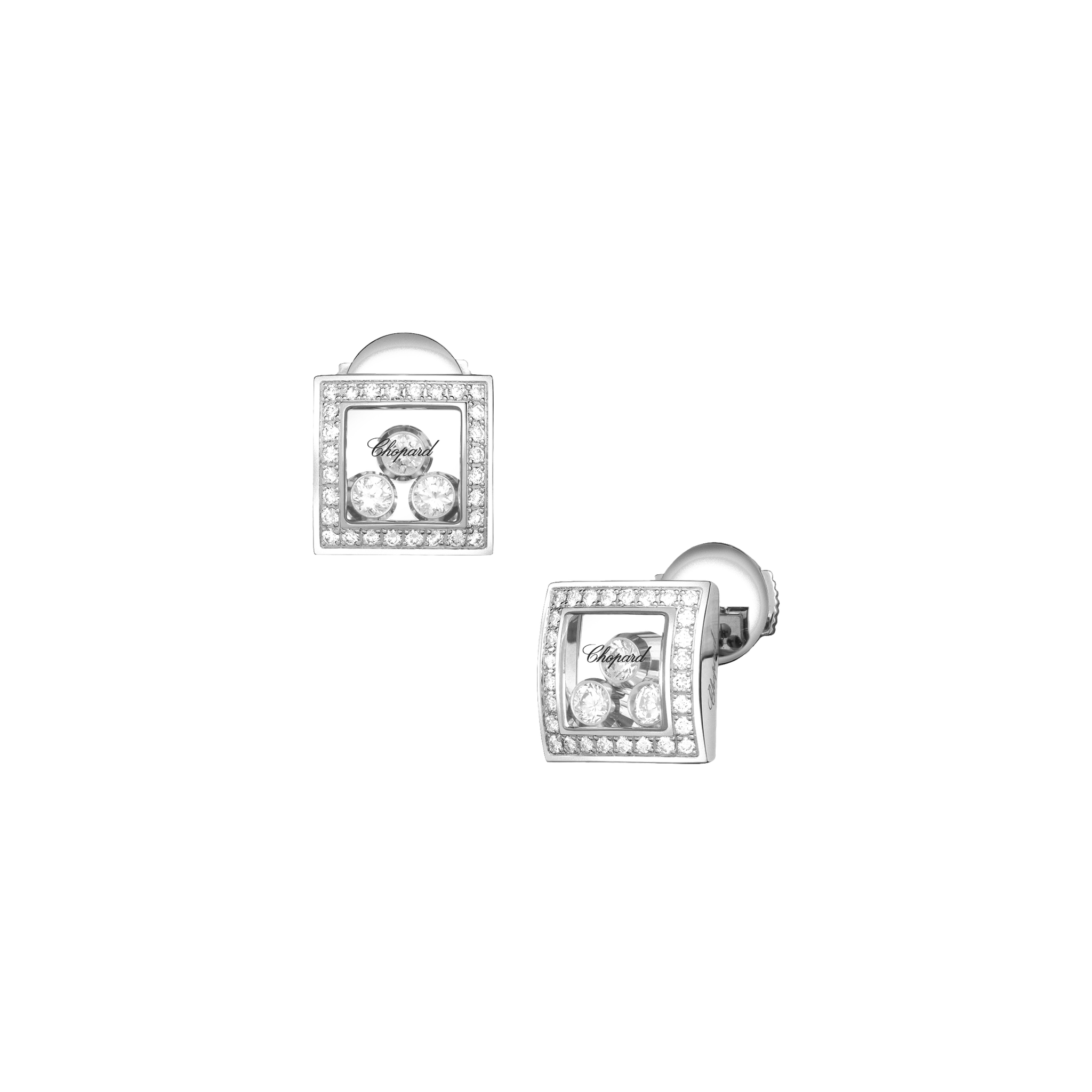 Náušnice Chopard Happy Diamonds Icon - 1