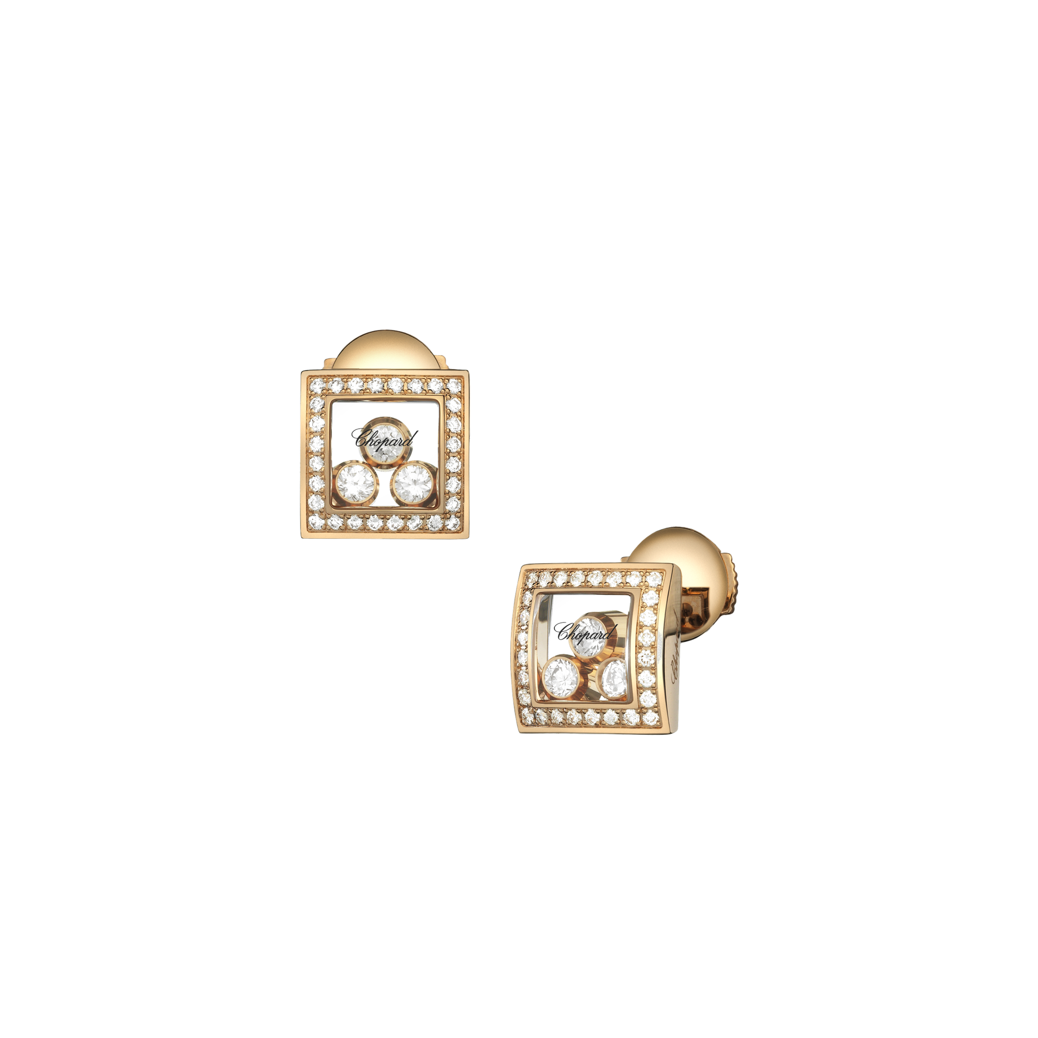 Náušnice Chopard Happy Diamonds Icon - 1