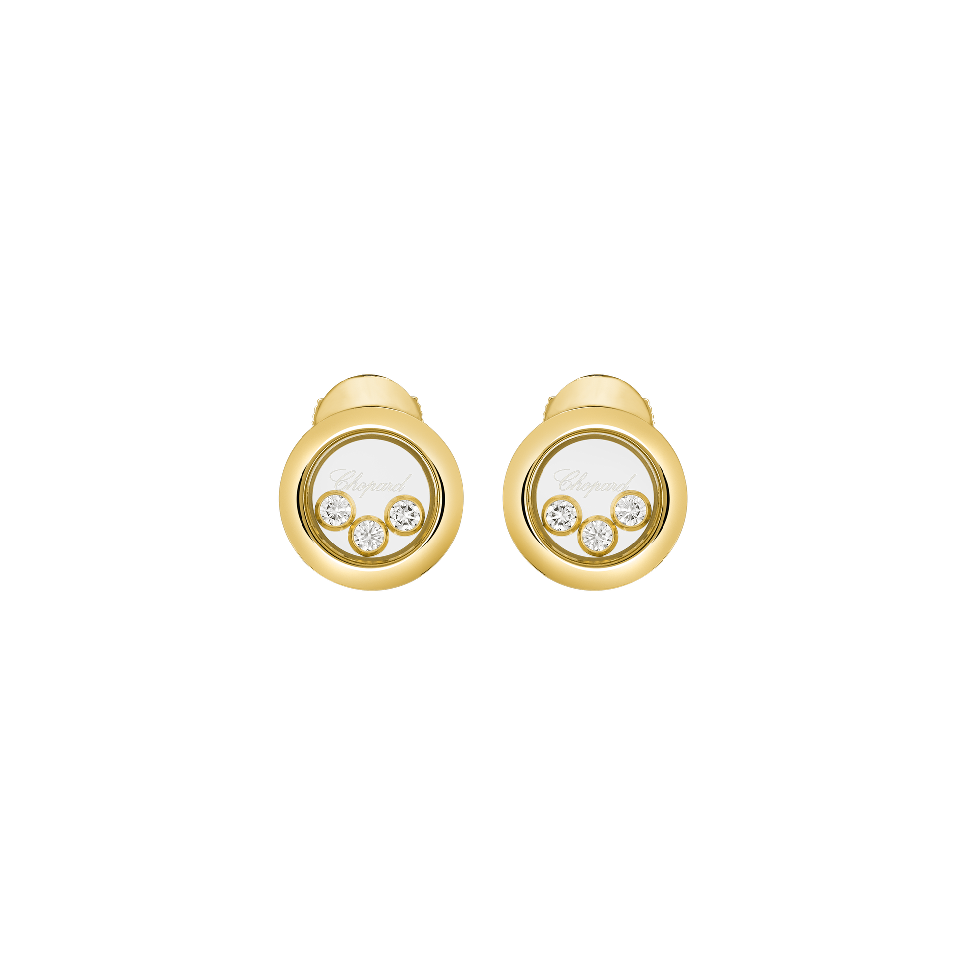 Náušnice Chopard Happy Diamonds Icon - 3