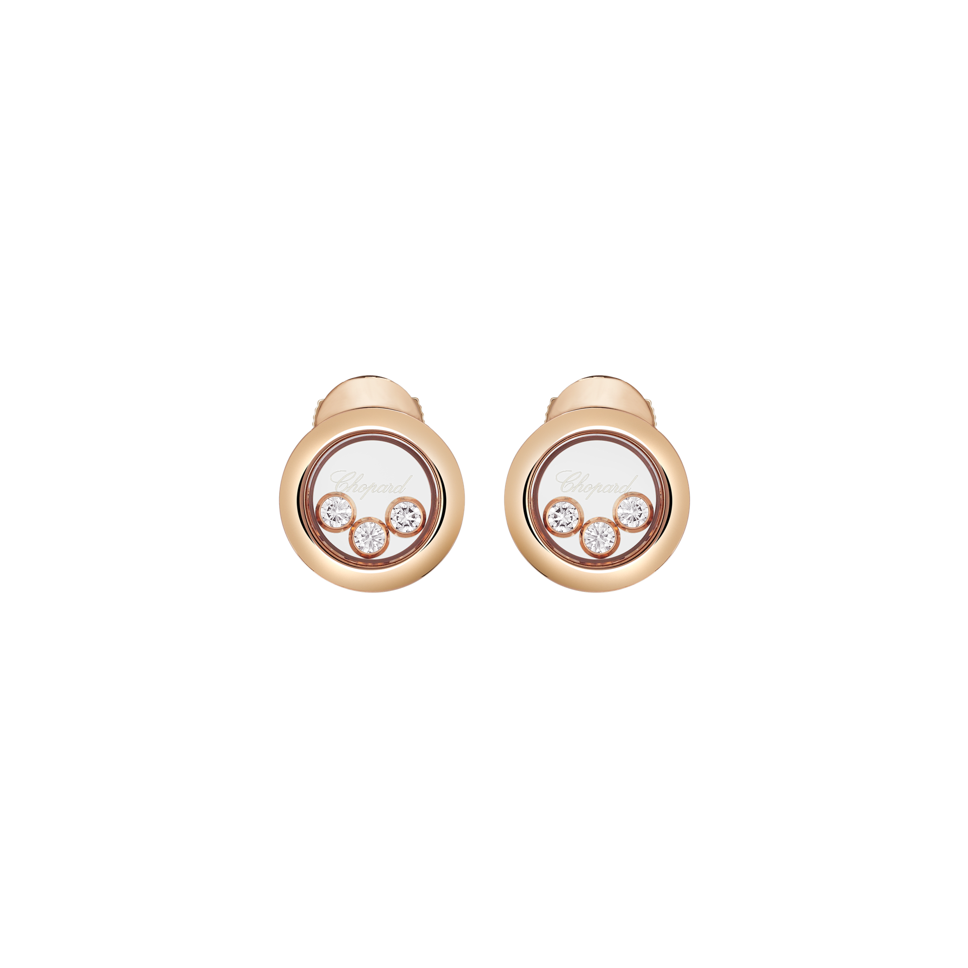 Náušnice Chopard Happy Diamonds Icon - 3