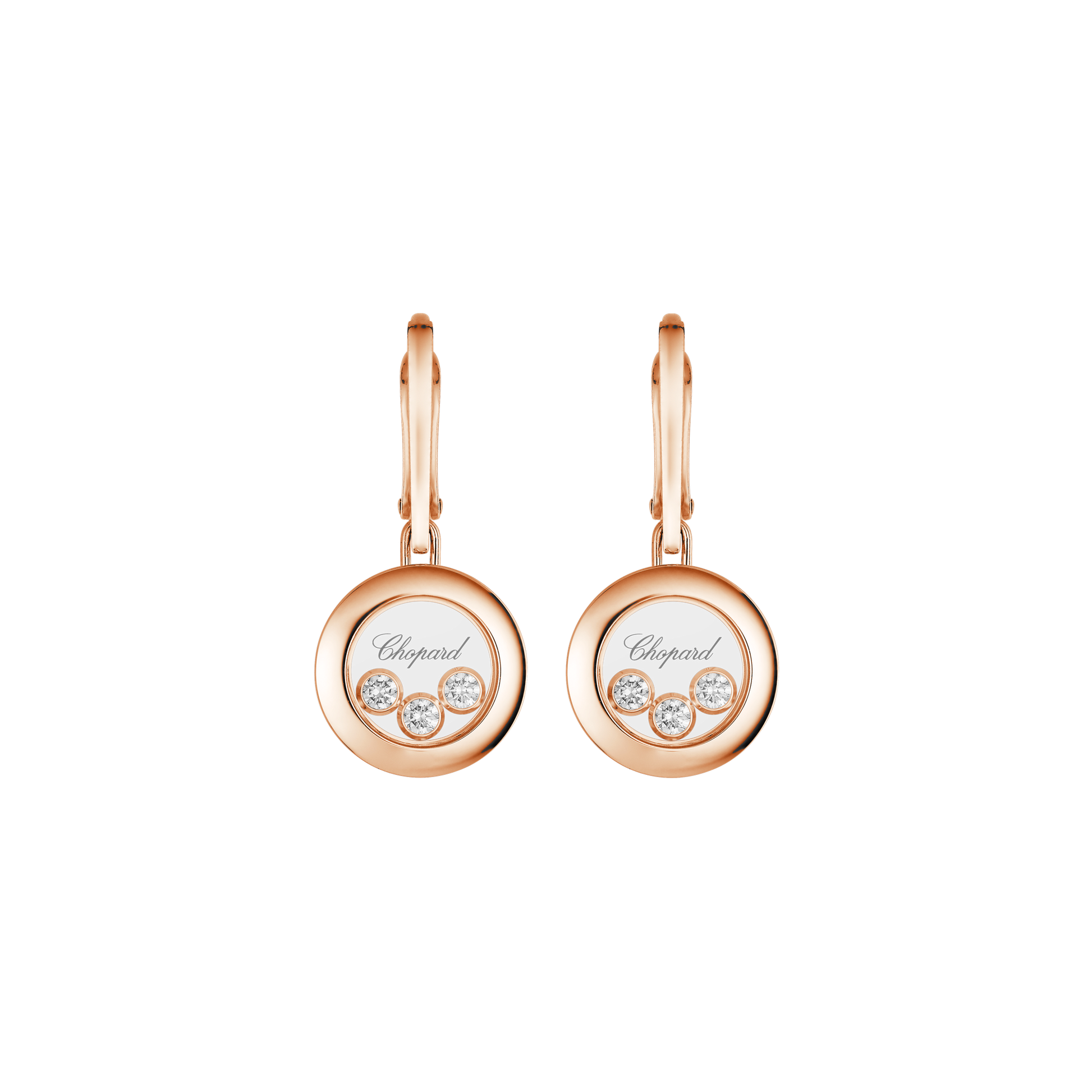 Náušnice Chopard Happy Diamonds Icon - 3