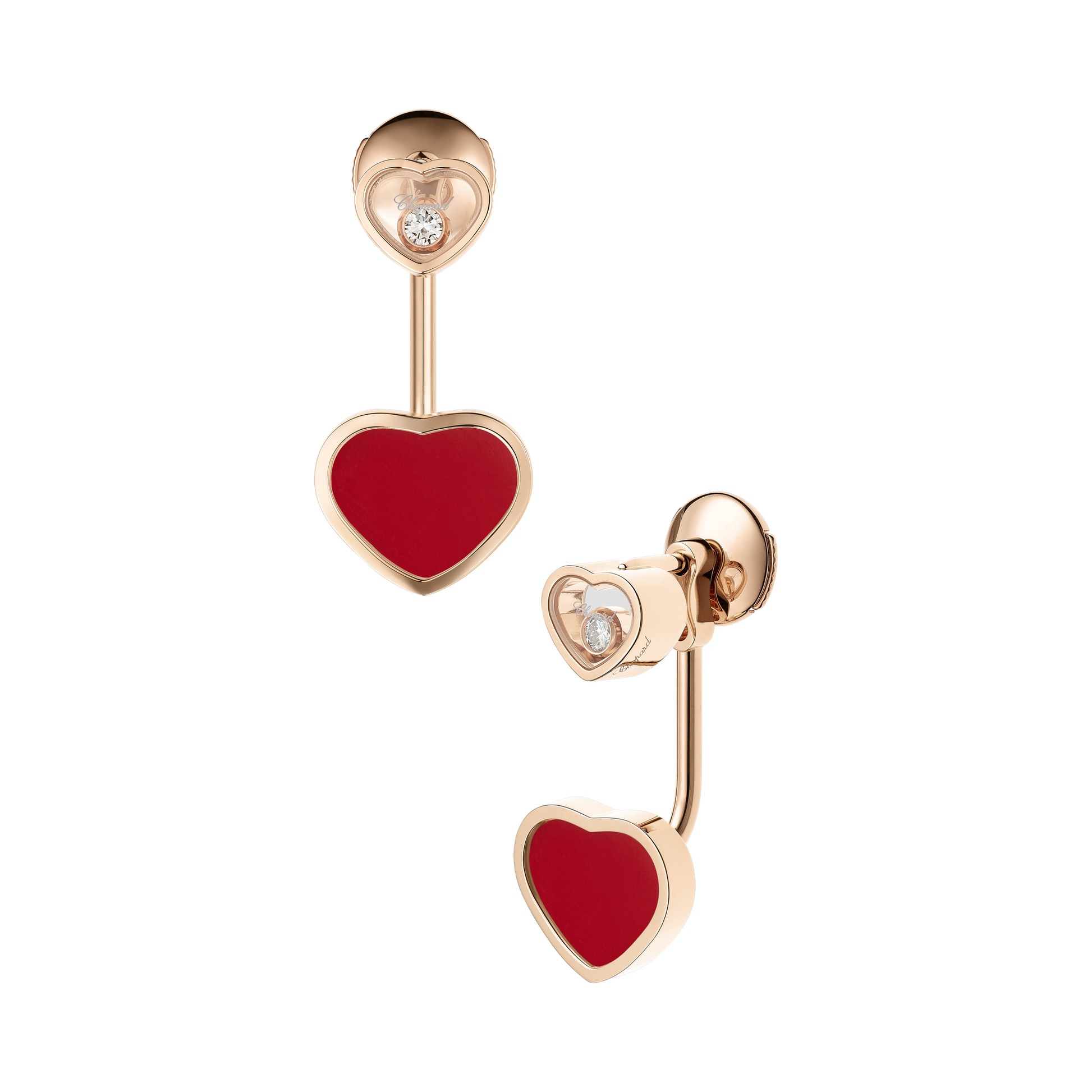 Náušnice Chopard Happy Diamonds Icon - 1