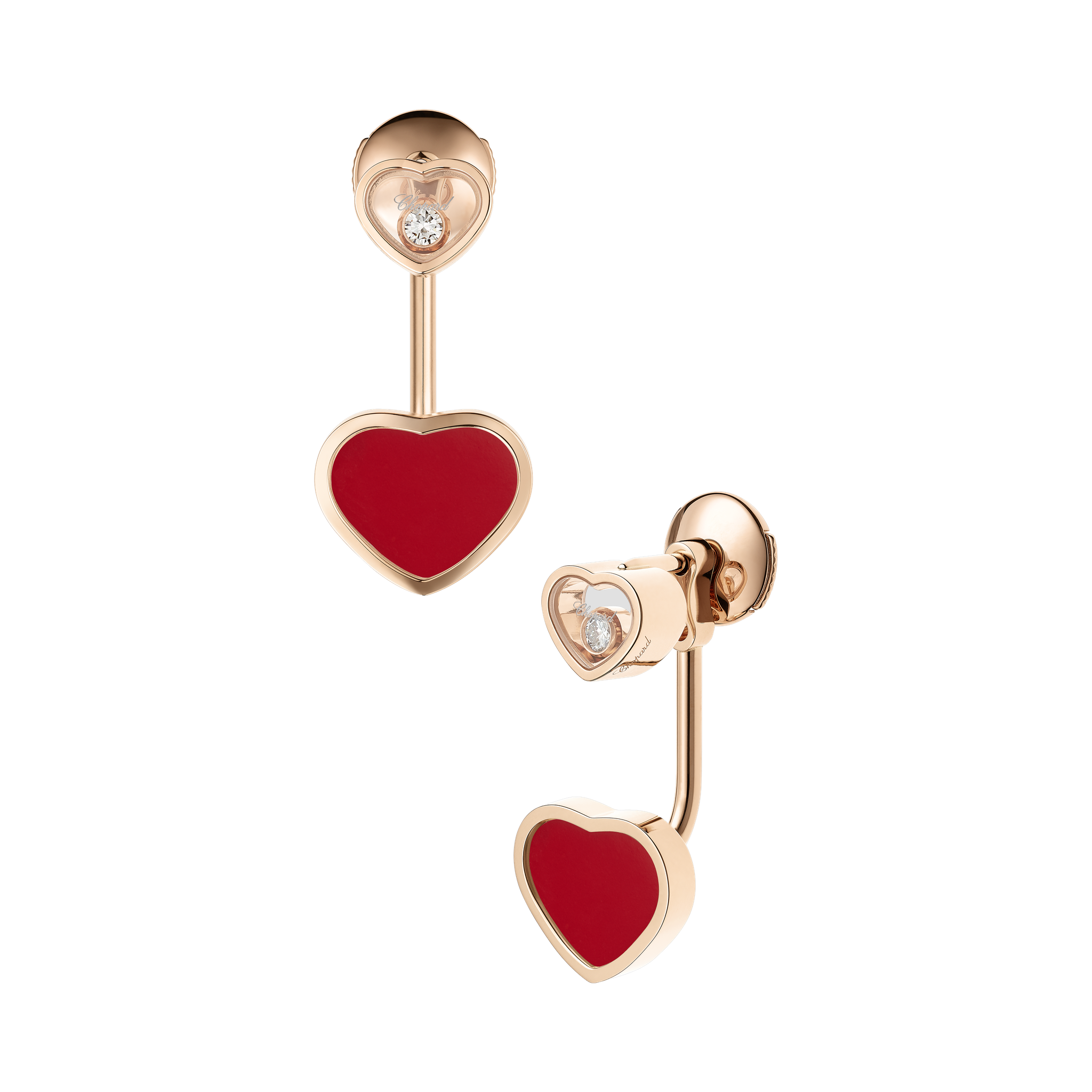Náušnice Chopard Happy Diamonds Icon - 1
