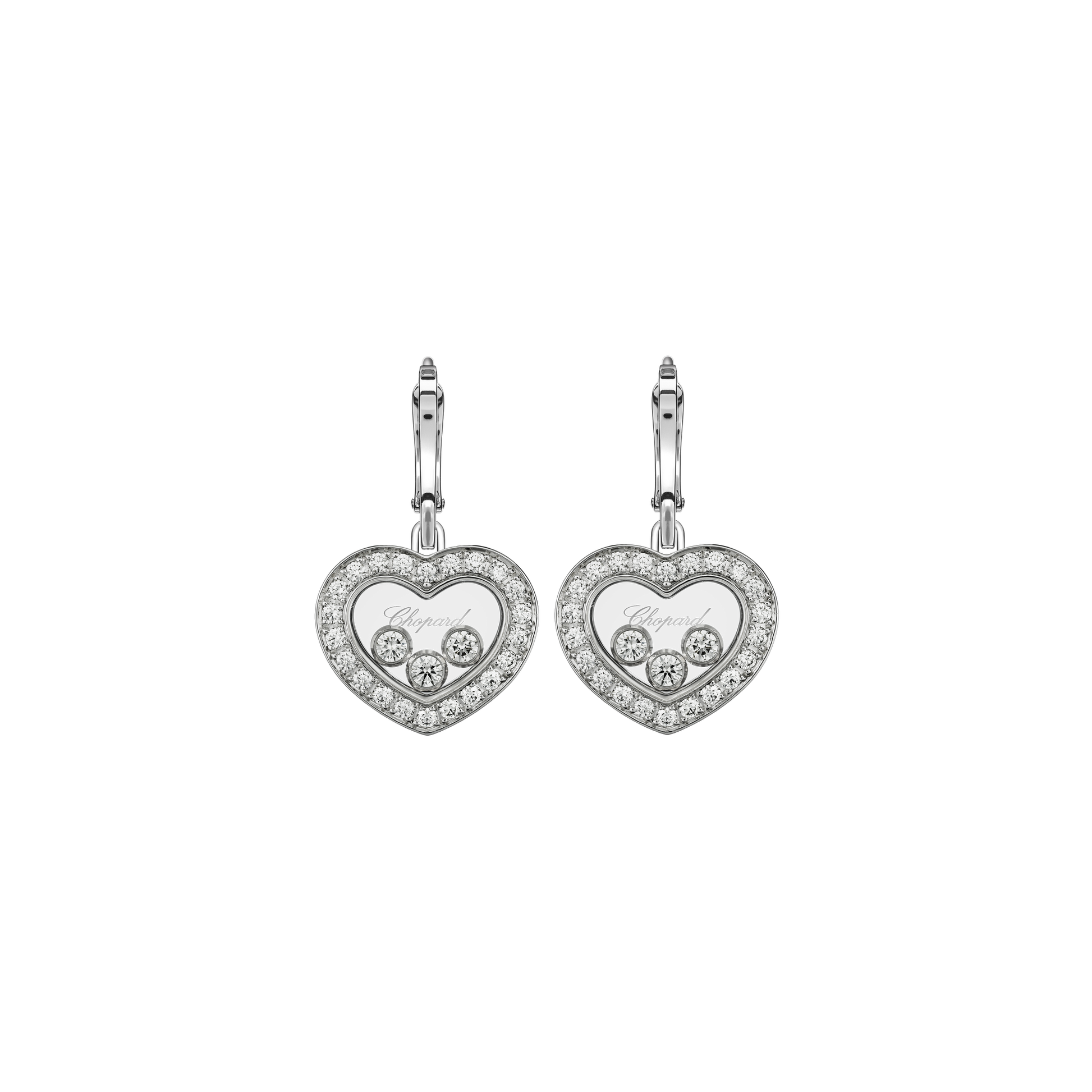 Náušnice Chopard Happy Diamonds Icon - 3