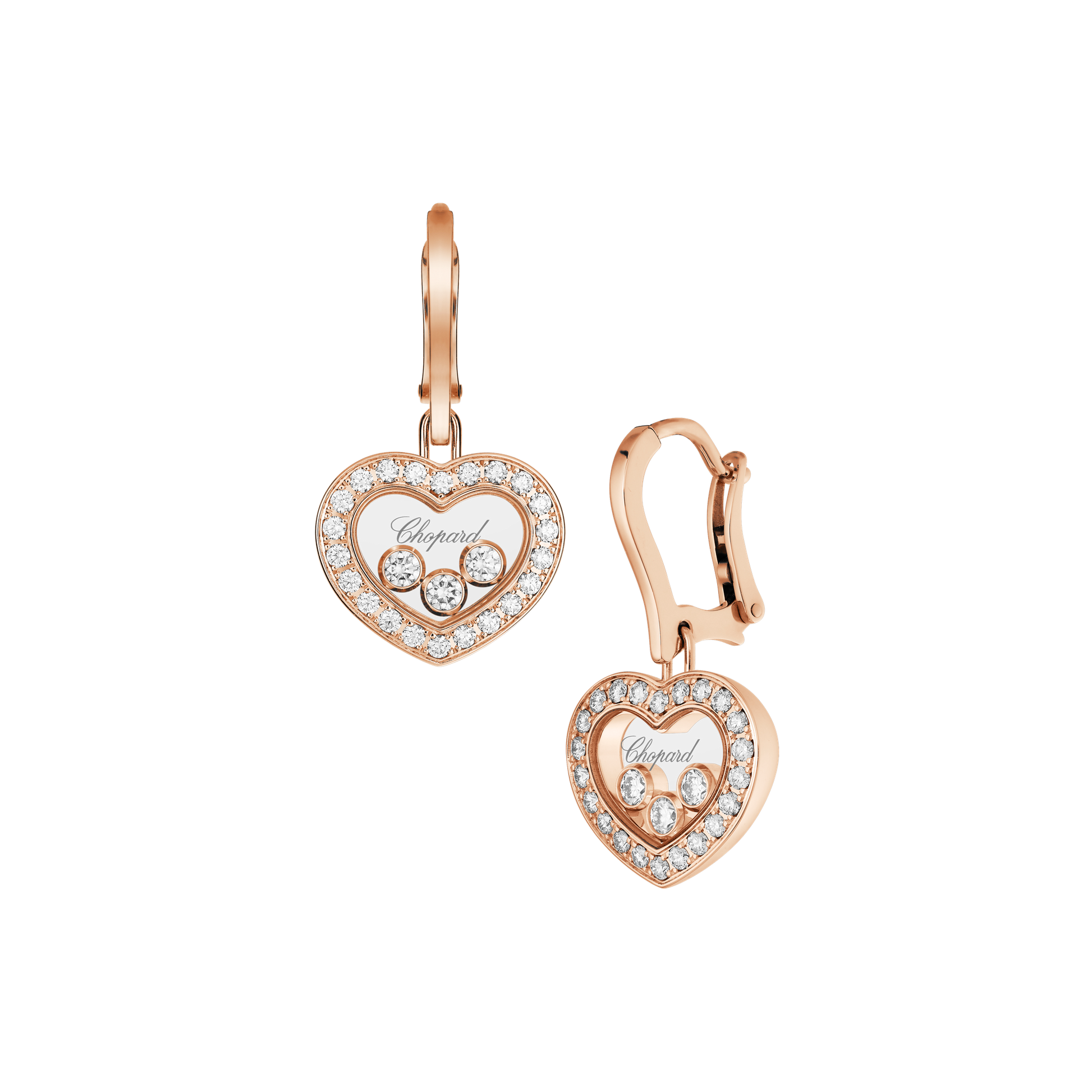 Náušnice Chopard Happy Diamonds Icon - 1