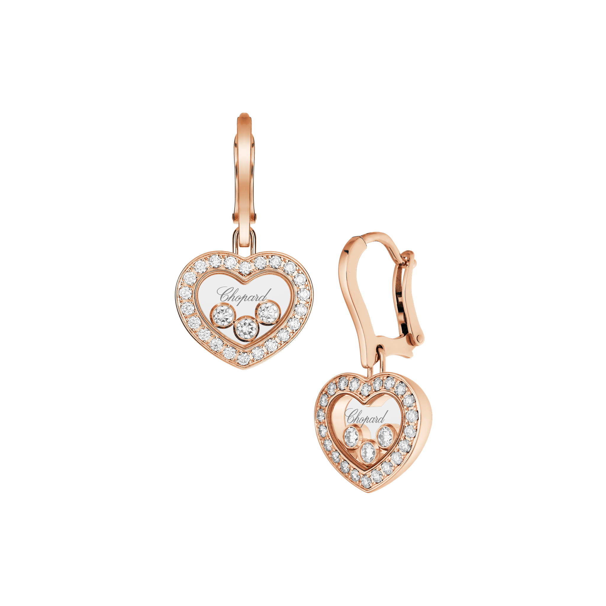 Náušnice Chopard Happy Diamonds Icon - 1