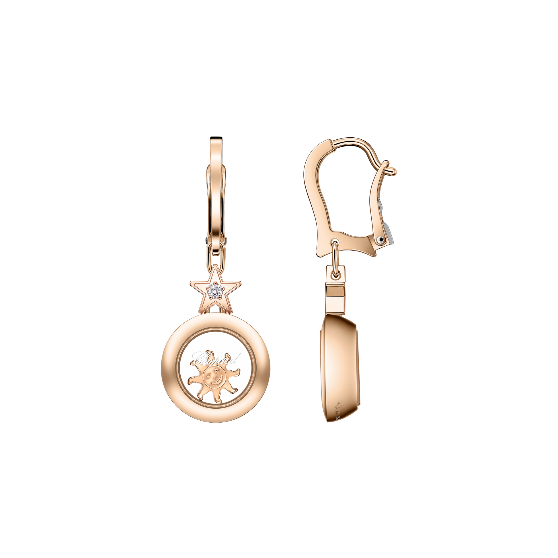 Náušnice Chopard Happy Diamonds Sun, Moon and Stars - 2