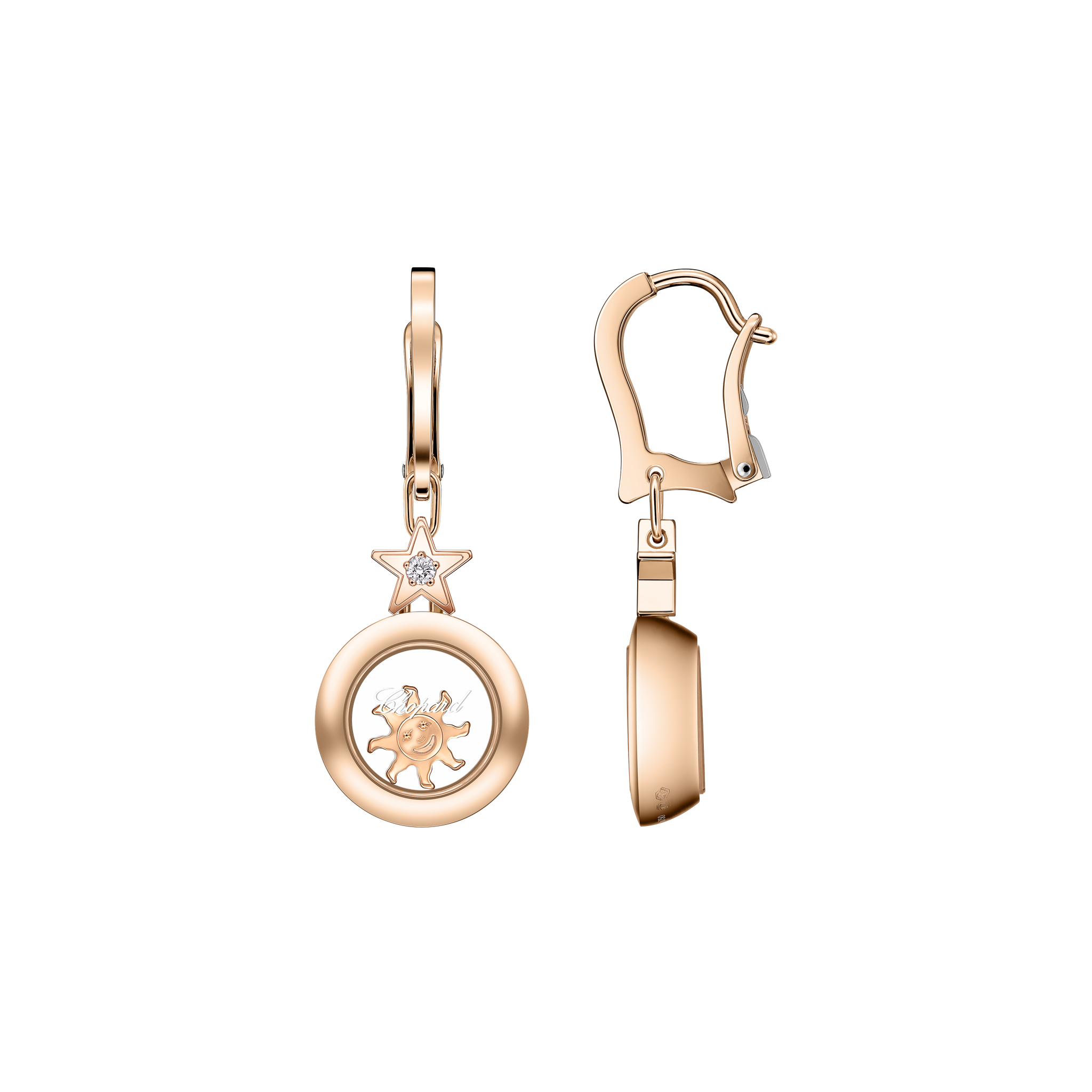 Náušnice Chopard Happy Diamonds Sun, Moon and Stars - 2