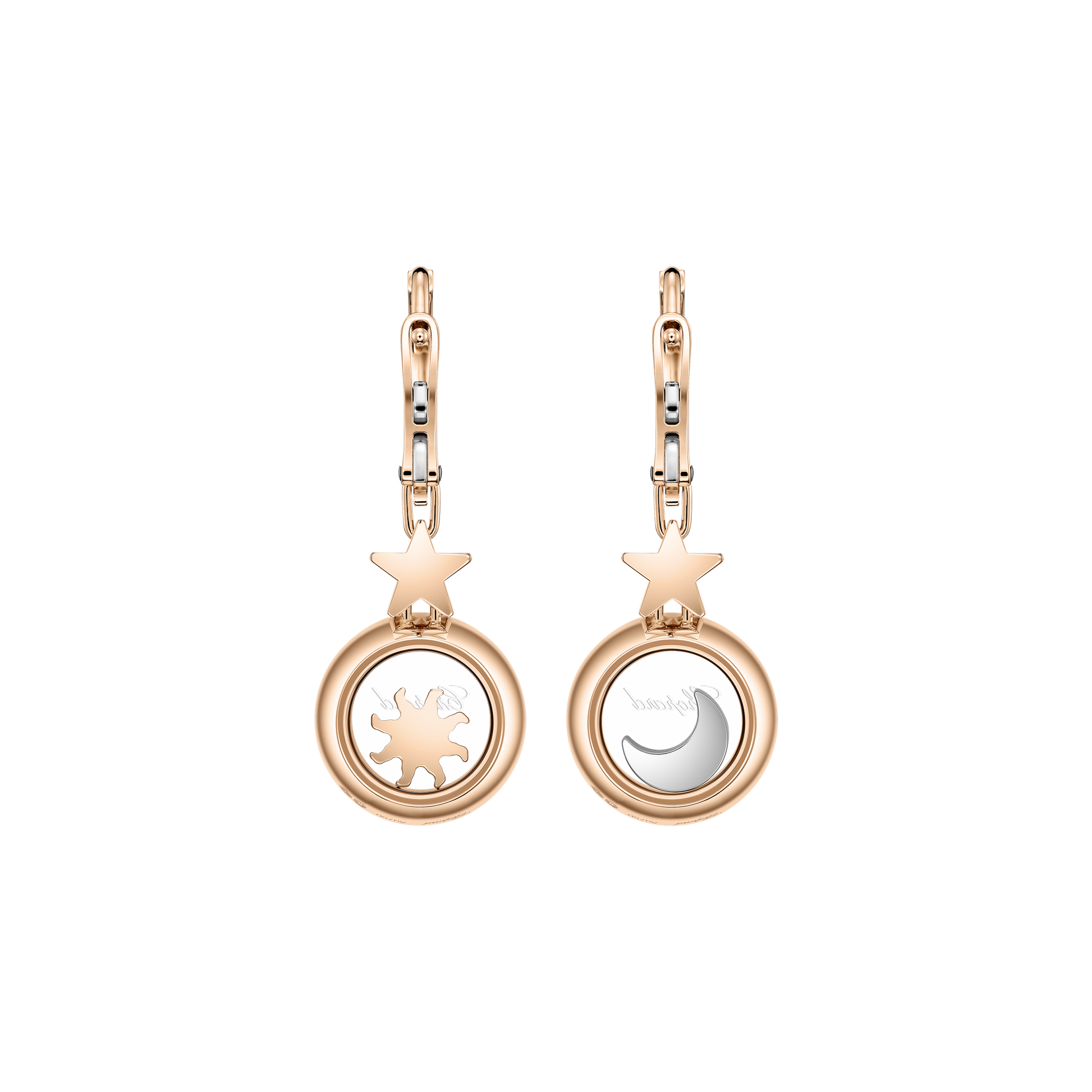 Náušnice Chopard Happy Diamonds Sun, Moon and Stars - 4