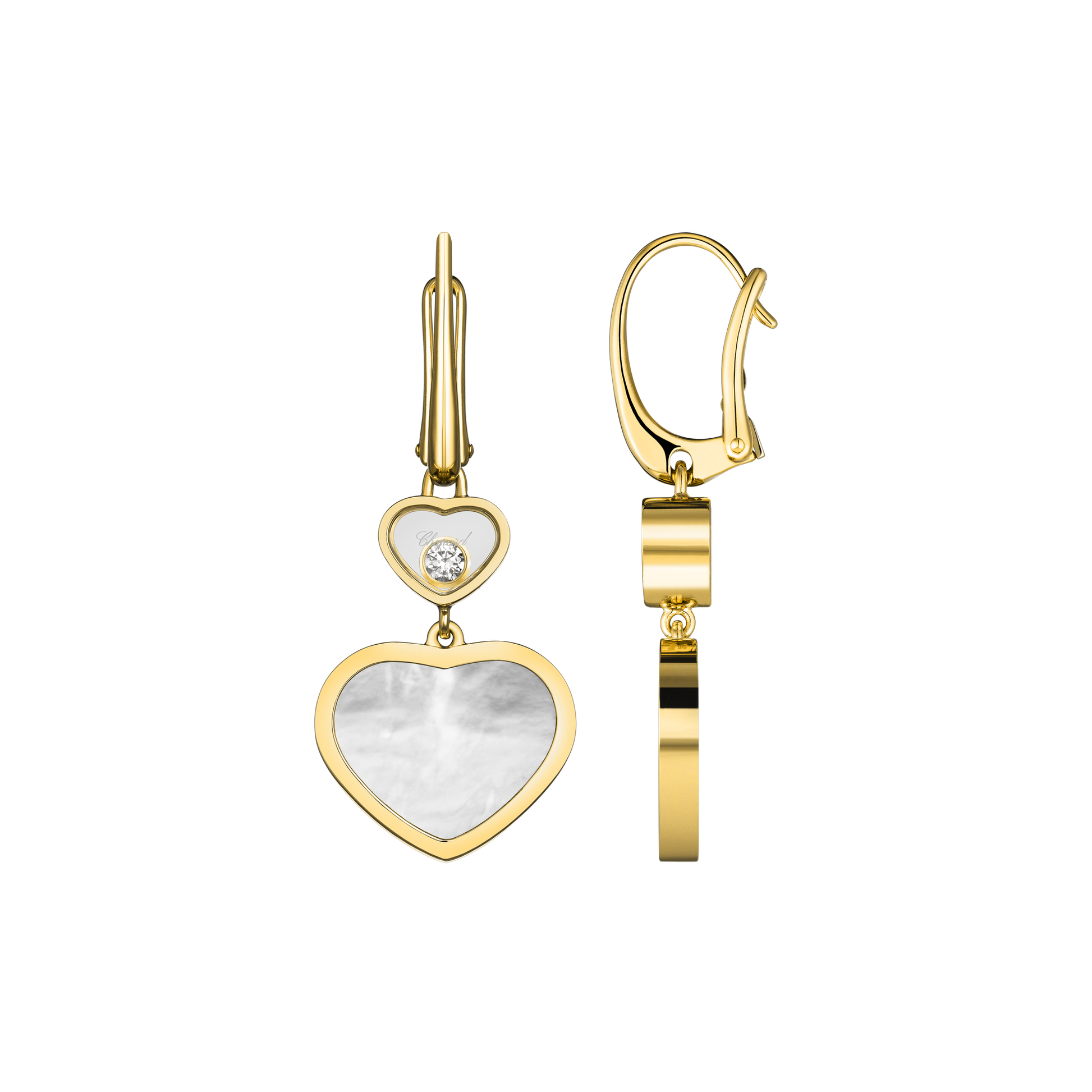 Náušnice Chopard Happy Hearts - 2