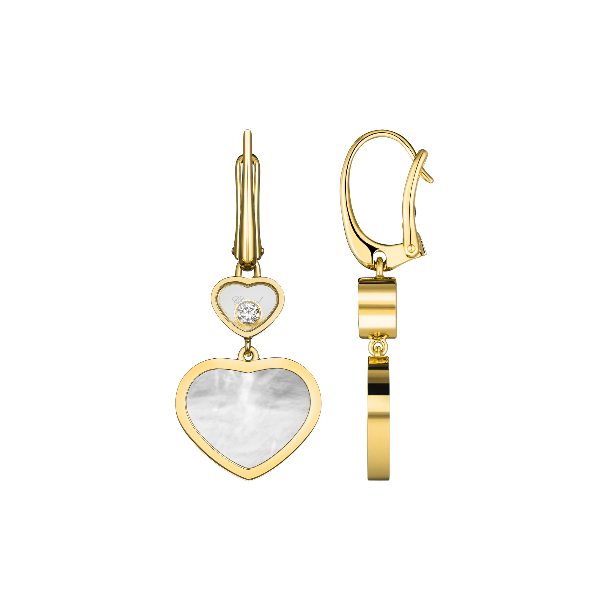 Náušnice Chopard Happy Hearts - 2