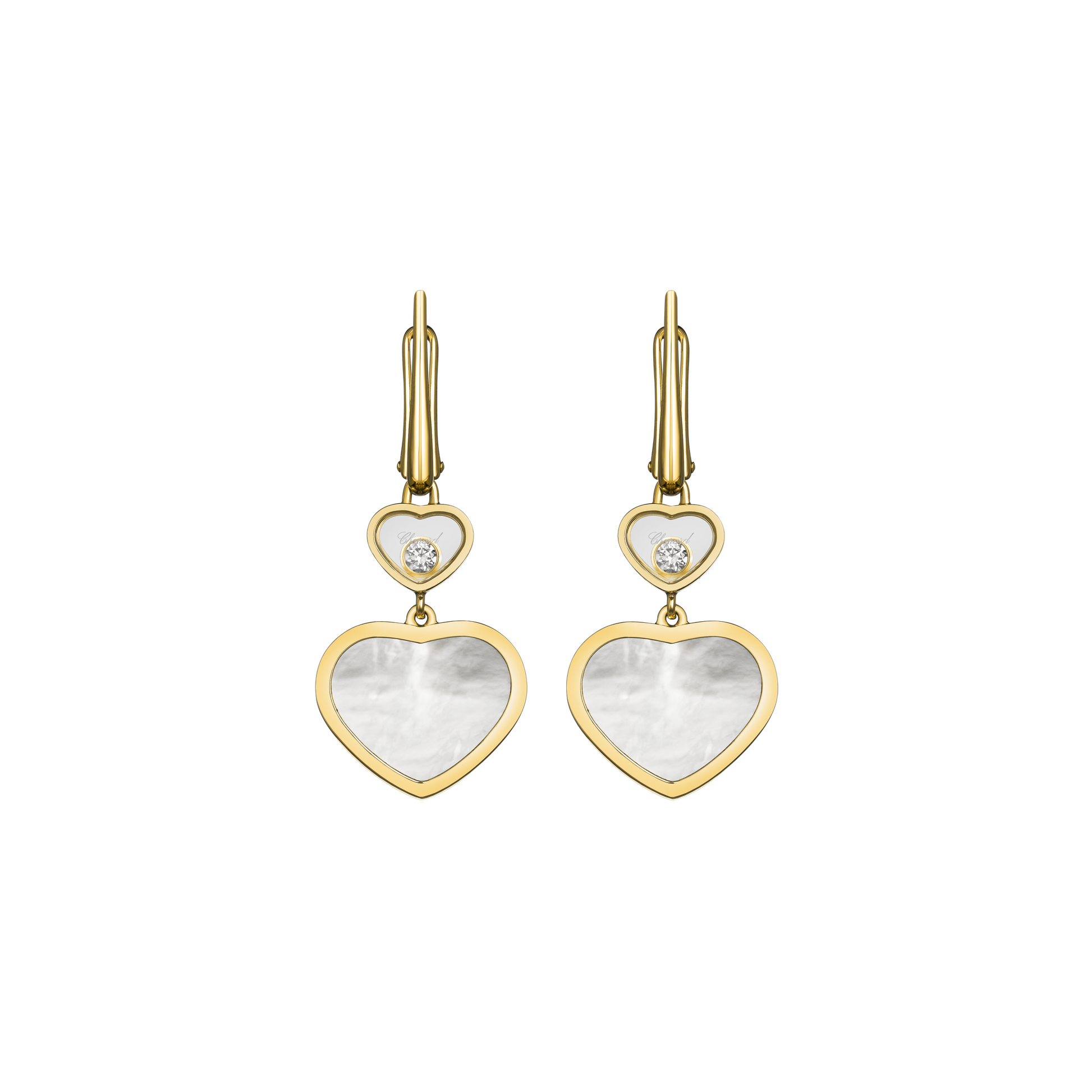 Náušnice Chopard Happy Hearts - 3