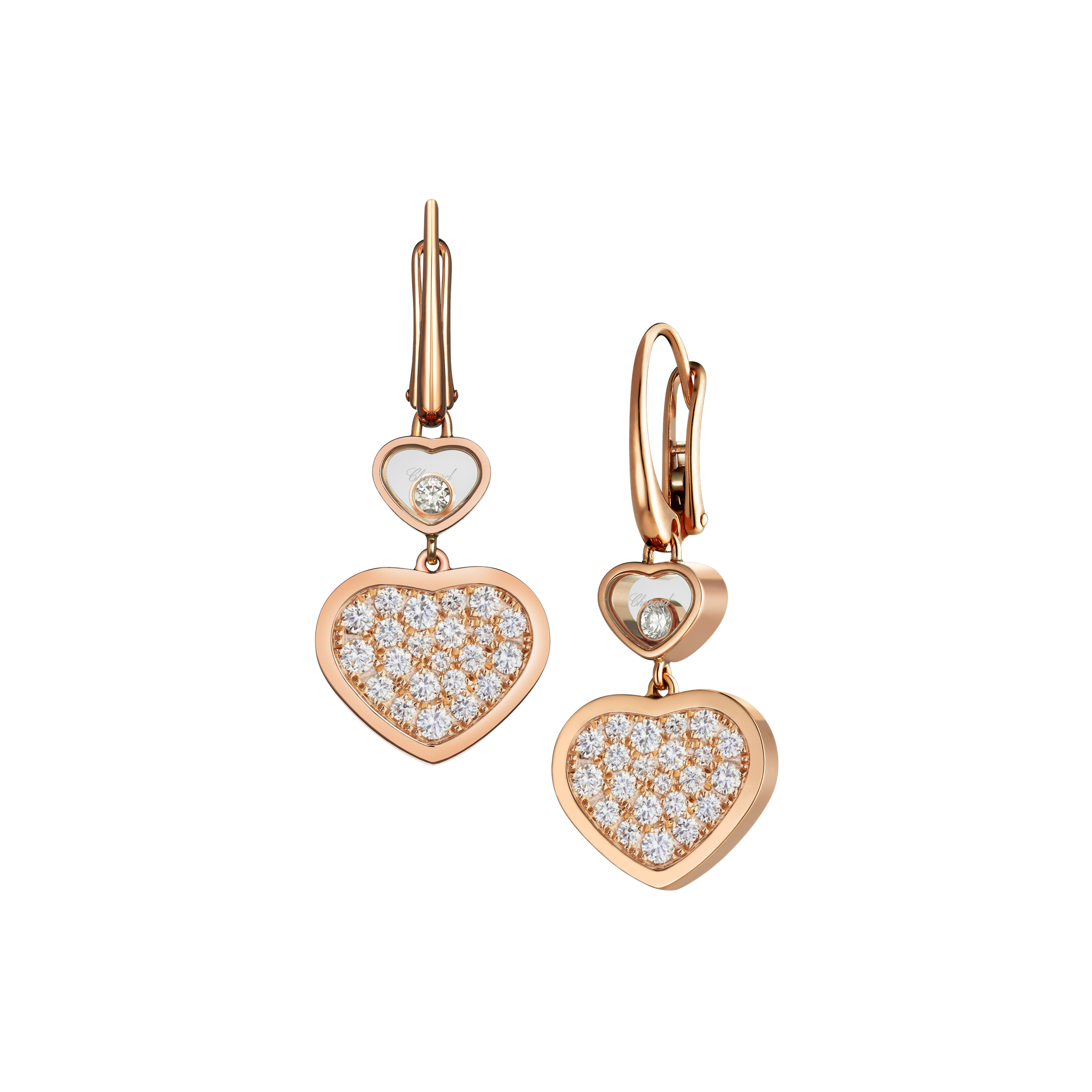 Náušnice Chopard Happy Hearts - 1