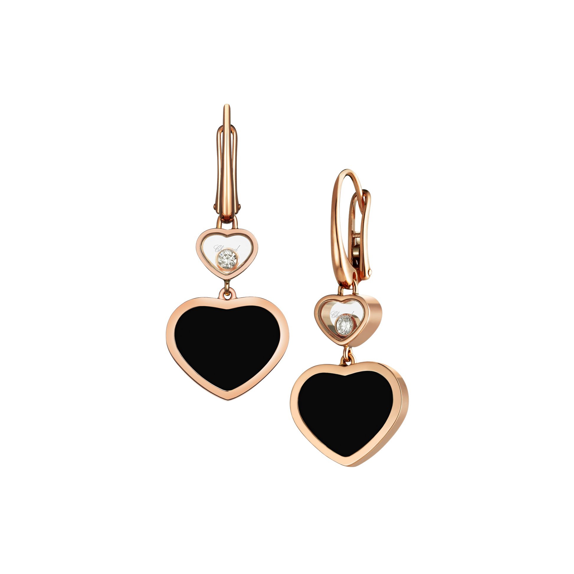 Náušnice Chopard Happy Hearts - 1