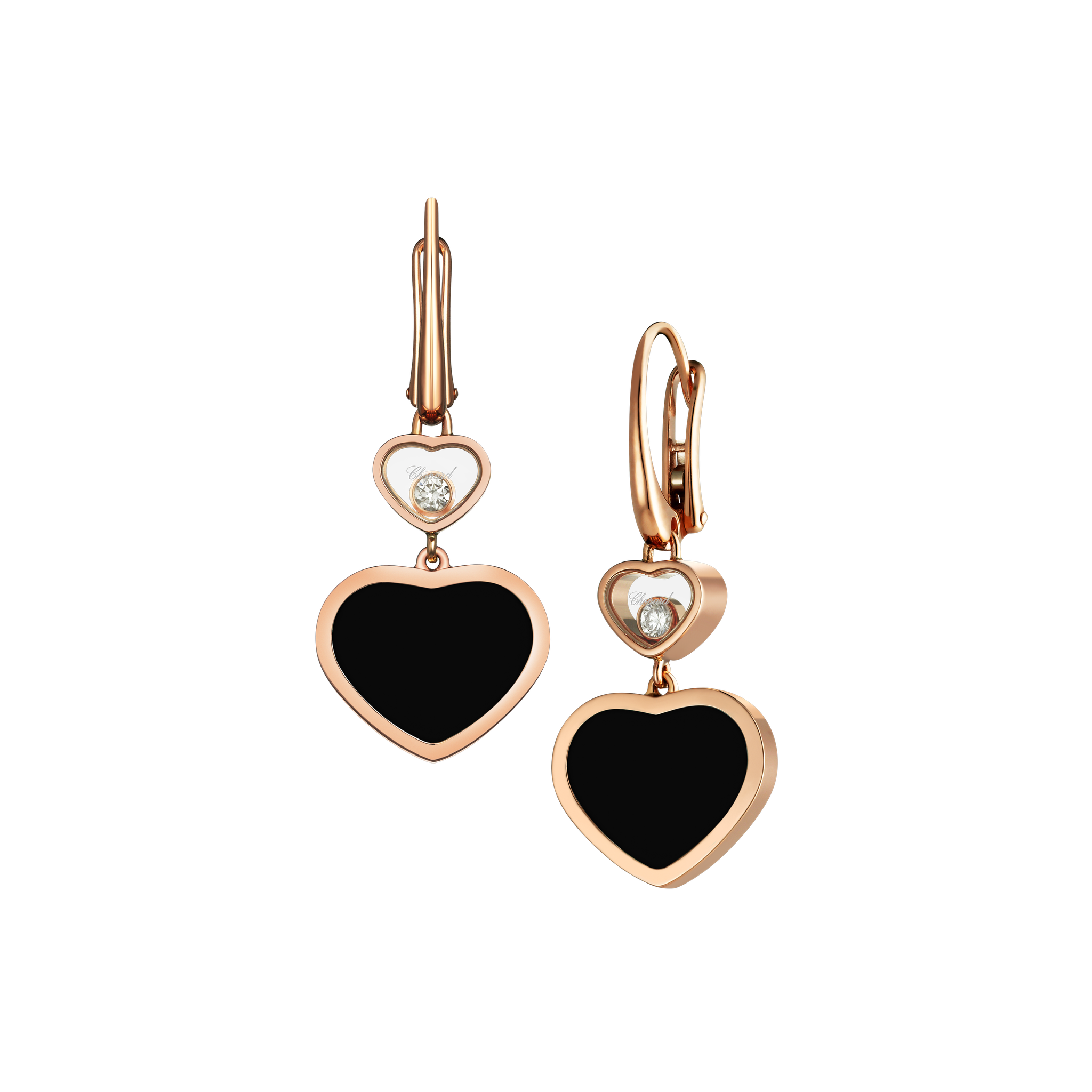 Náušnice Chopard Happy Hearts - 1