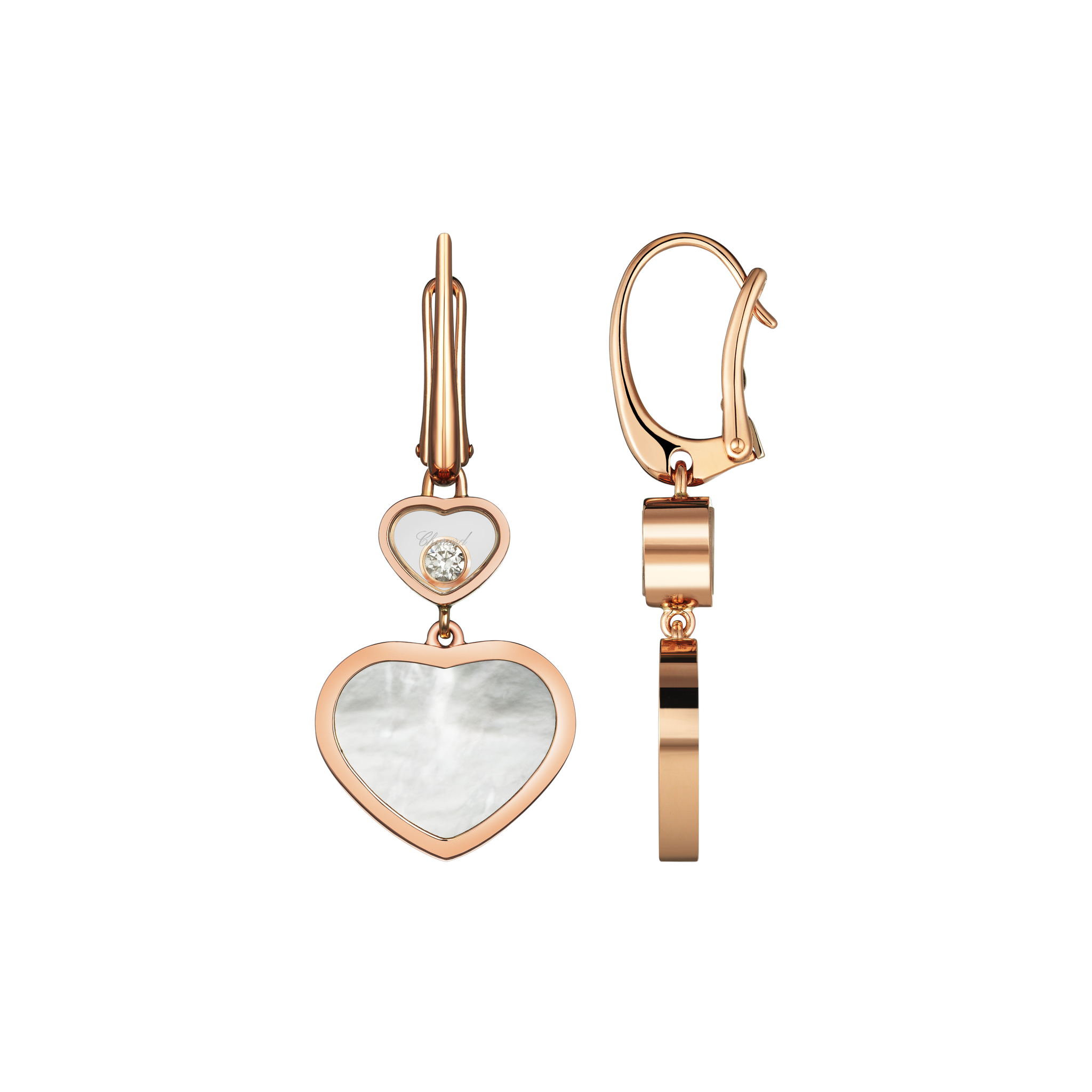 Náušnice Chopard Happy Hearts - 2