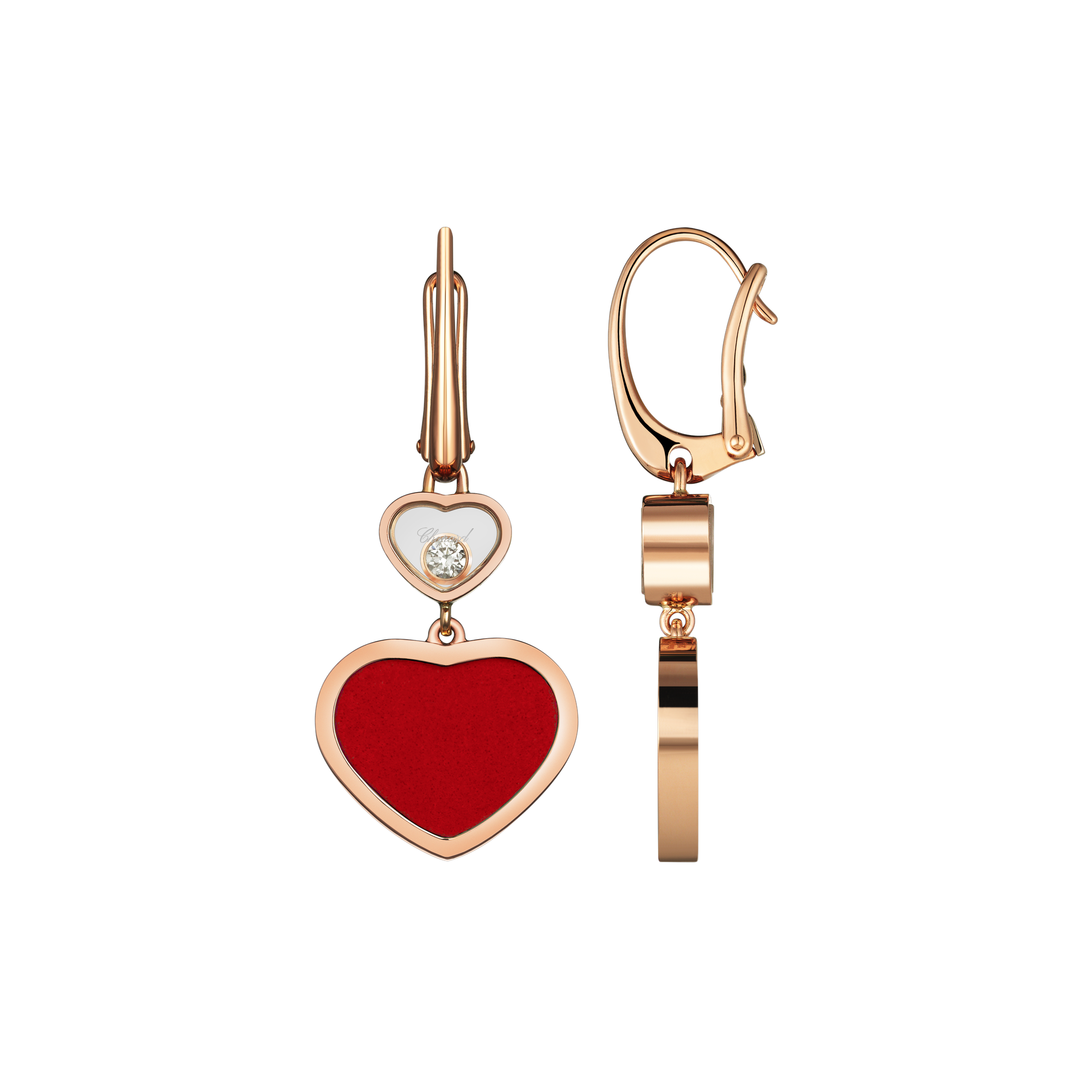 Náušnice Chopard Happy Hearts - 2