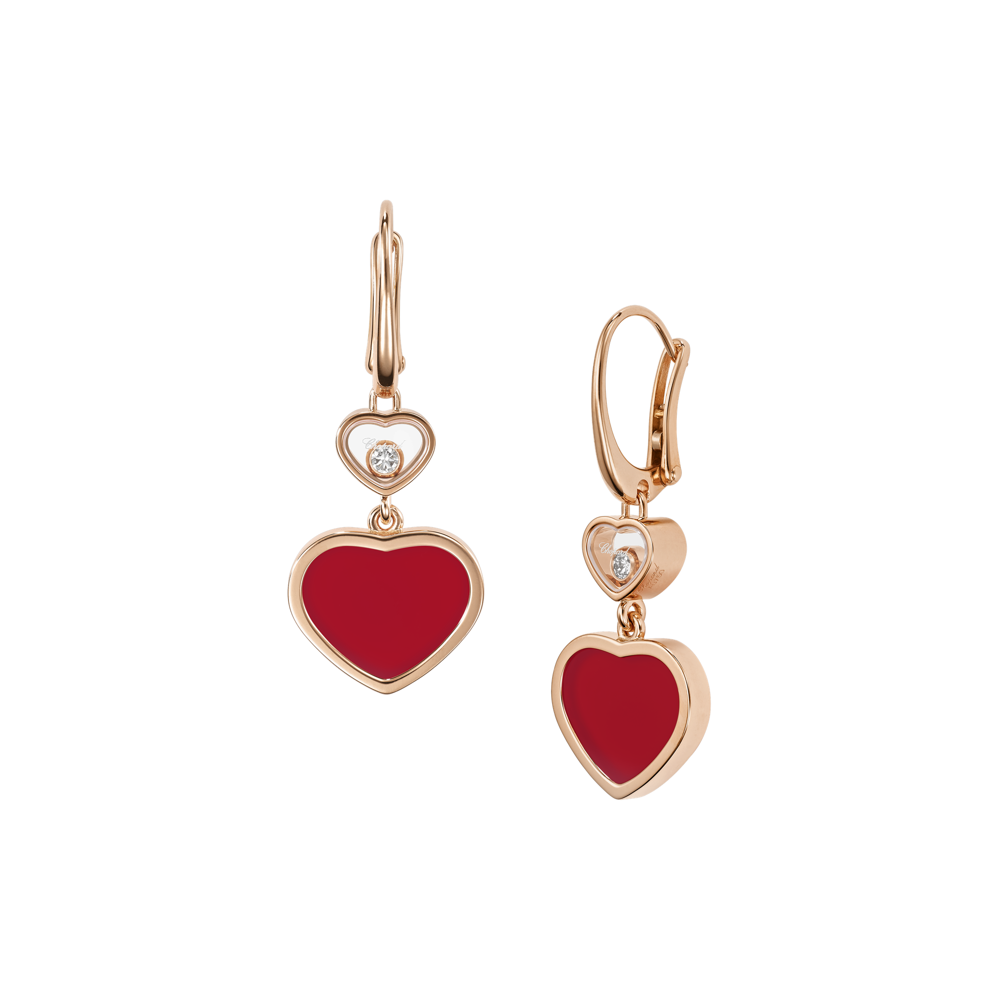 Náušnice Chopard Happy Hearts - 1