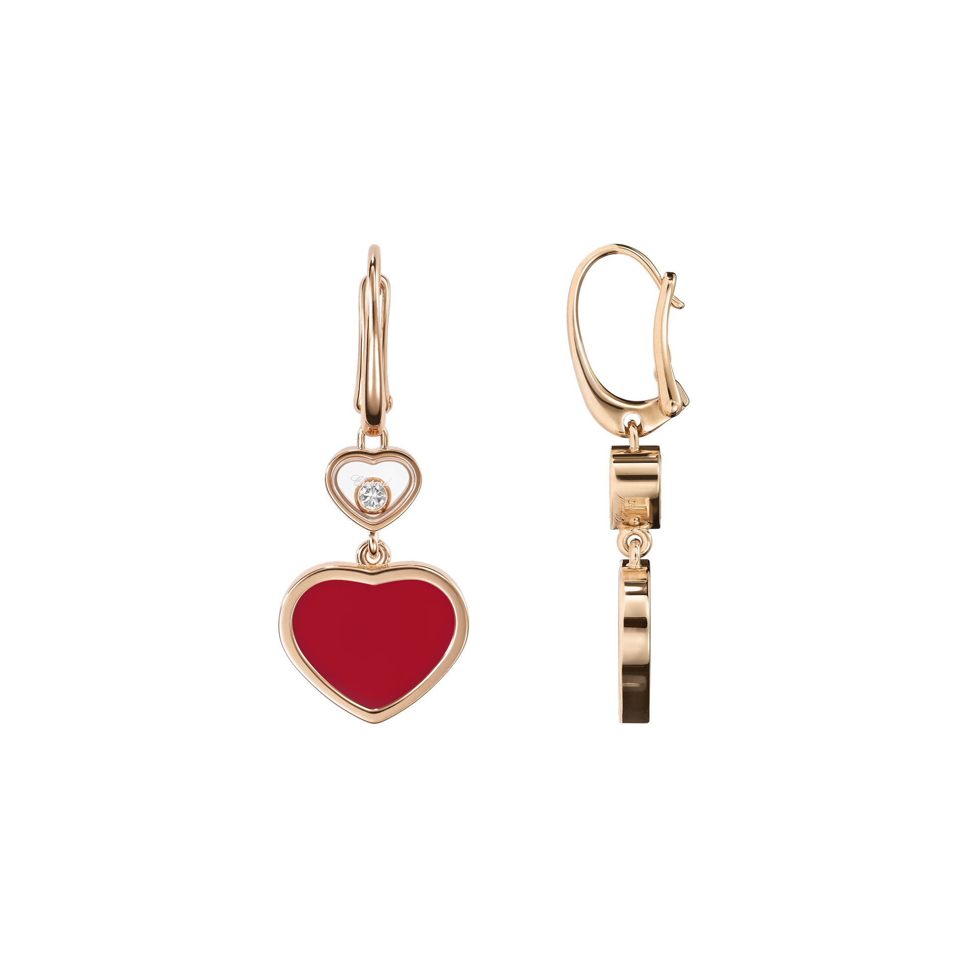 Náušnice Chopard Happy Hearts - 2