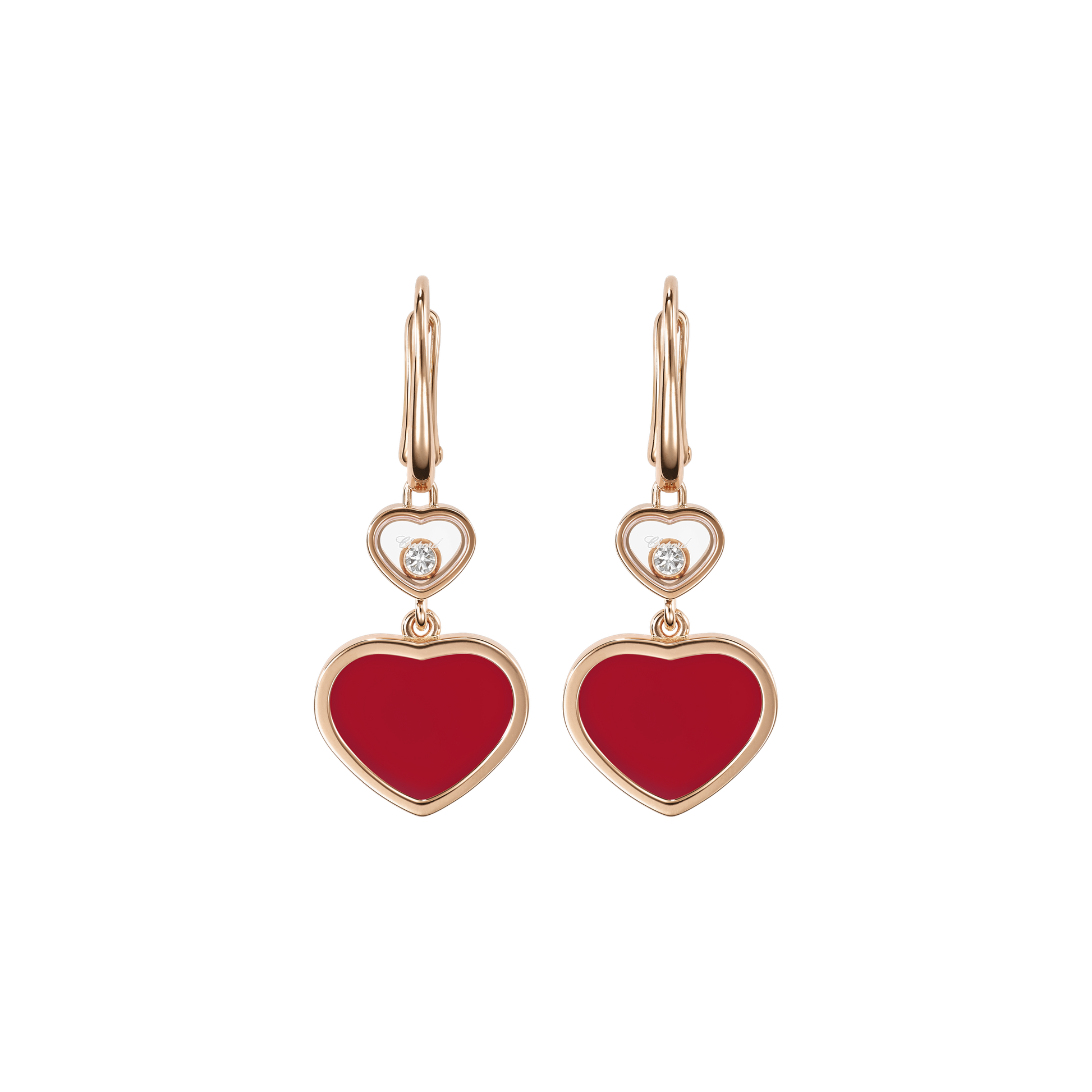 Náušnice Chopard Happy Hearts - 3