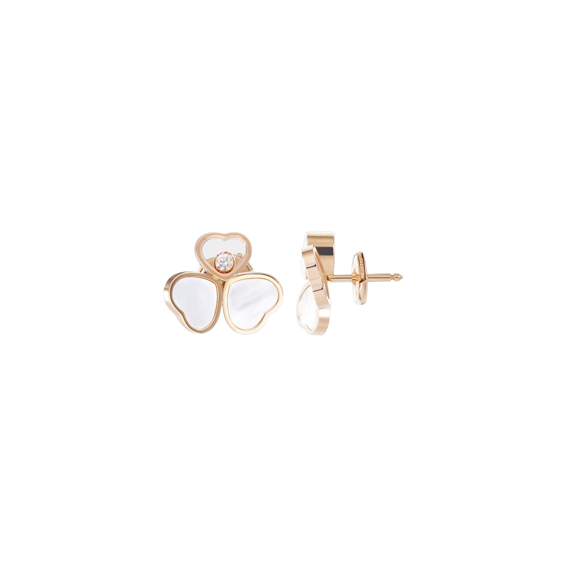 Náušnice Chopard Happy Hearts Wings - 2