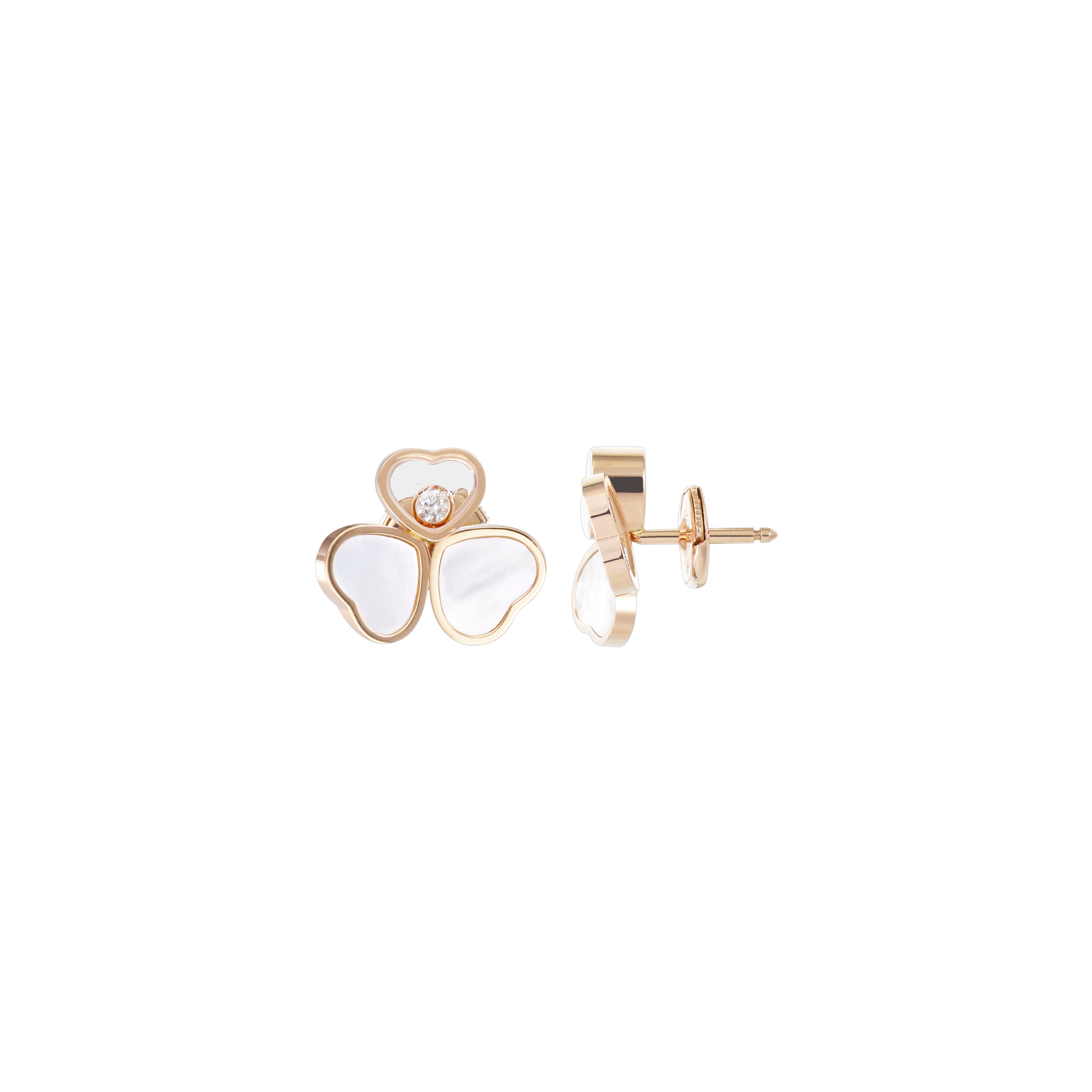 Náušnice Chopard Happy Hearts Wings - 2