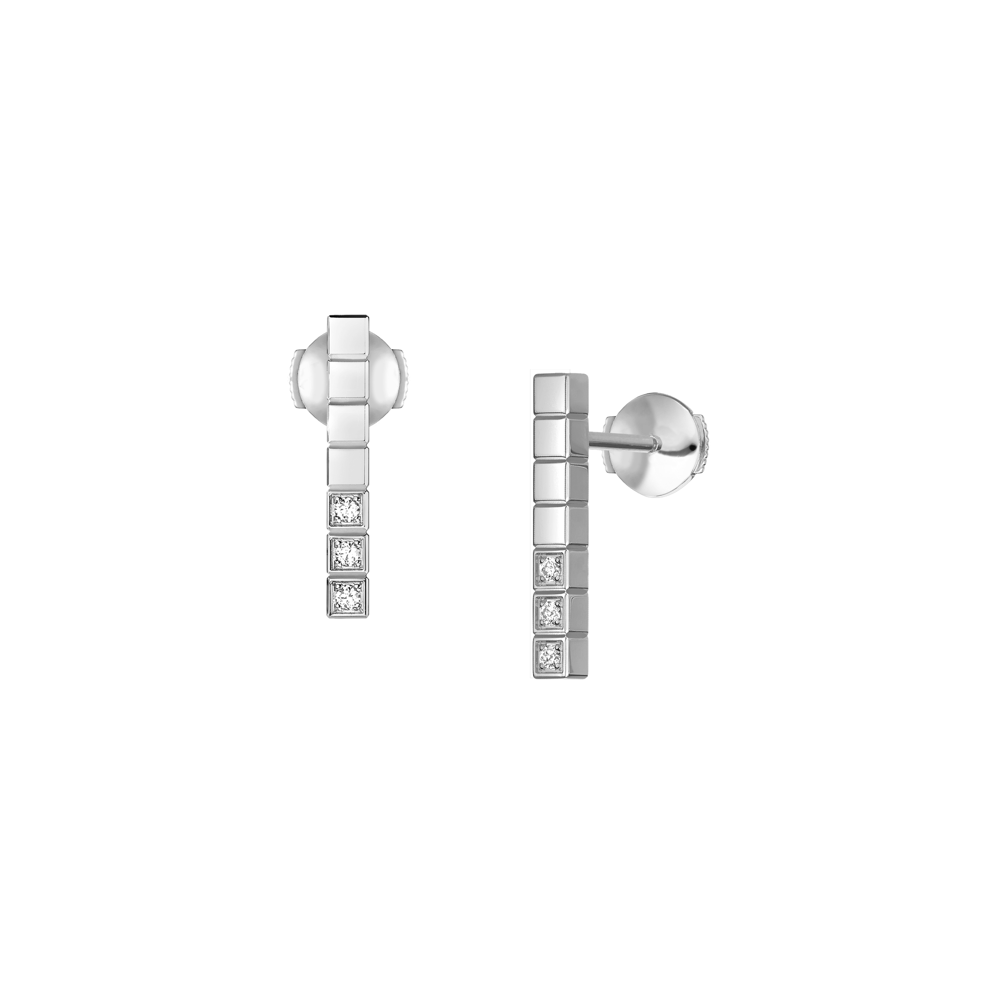Náušnice Chopard Ice Cube Pure - 1