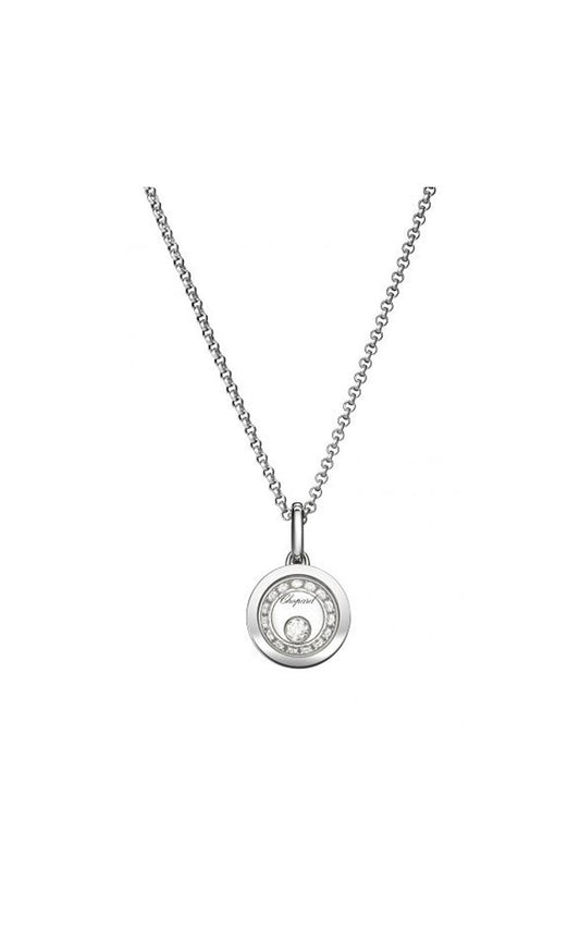 Náhrdelník Chopard White Gold Diamond Pendant