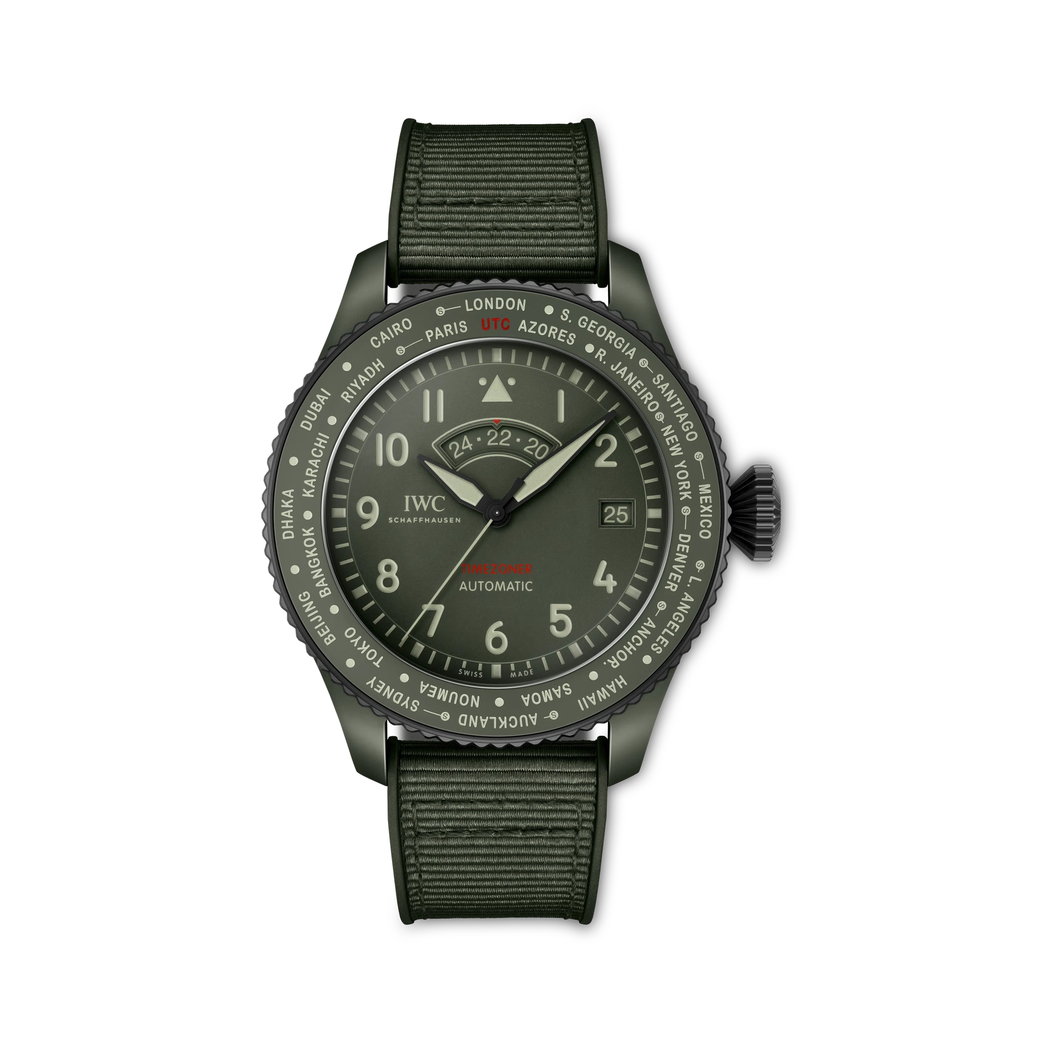 IWC Pilot’s Watch Timezoner TOP GUN Woodland - 1