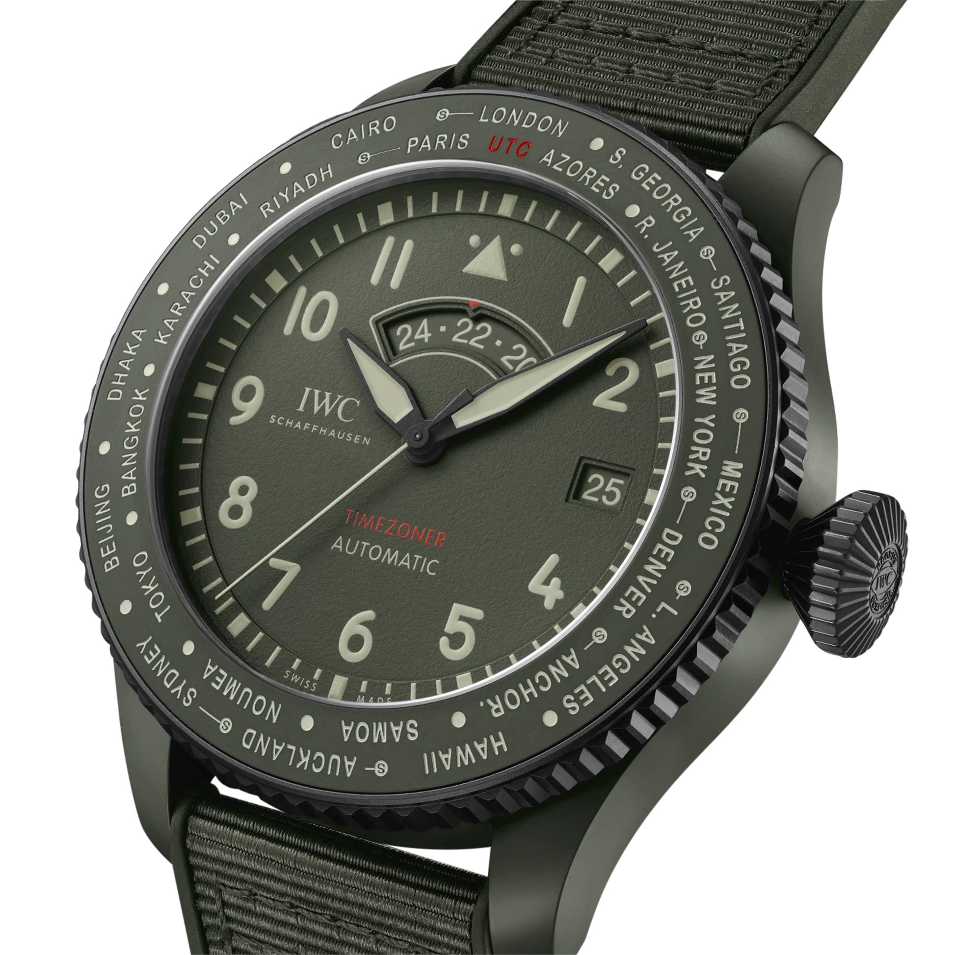 IWC Pilot’s Watch Timezoner TOP GUN Woodland - 3