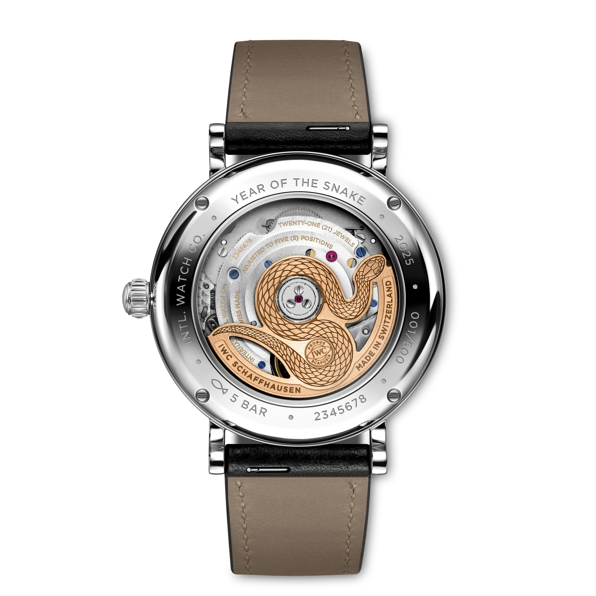 IWC Portofino Automatic Moon Phase 37 Year of the Snake - 2