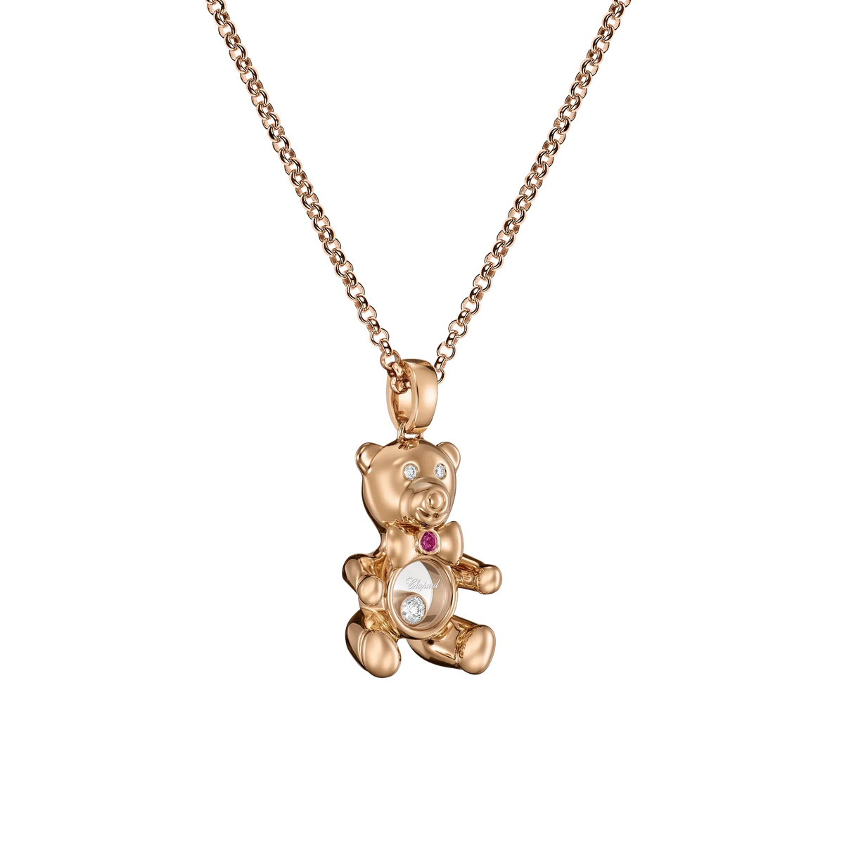 Náhrdelník Chopard Happy Diamonds Teddybear