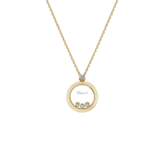 Náhrdelník Chopard Happy Diamonds Icons Yellow Gold Pendant