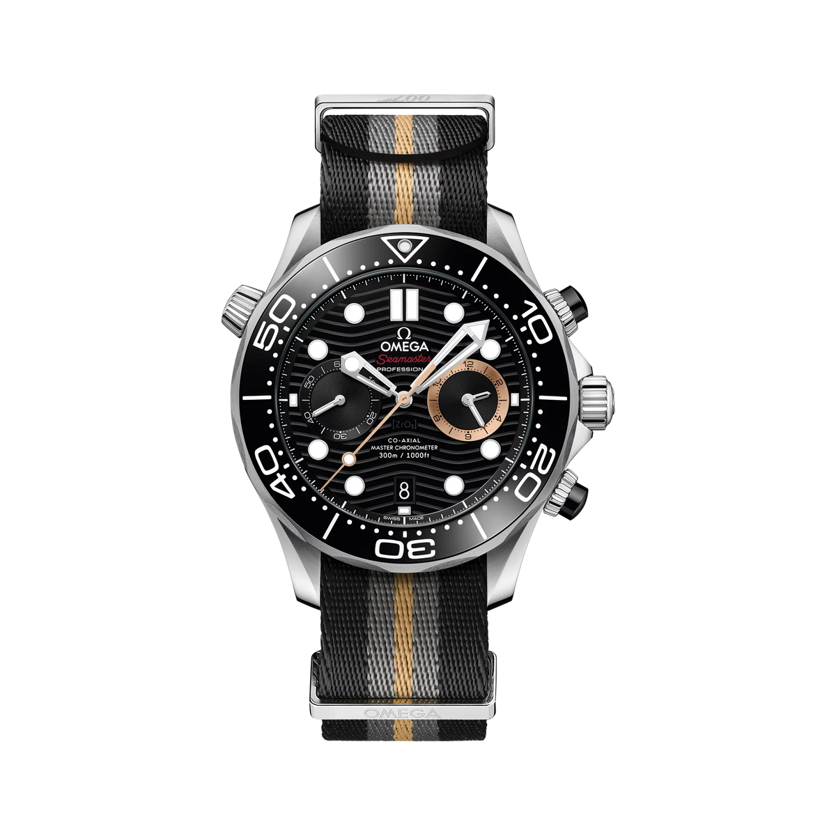 Omega Seamaster Diver 300M Co-Axial Master Chronometer Chronograph 44 mm 007 First Light