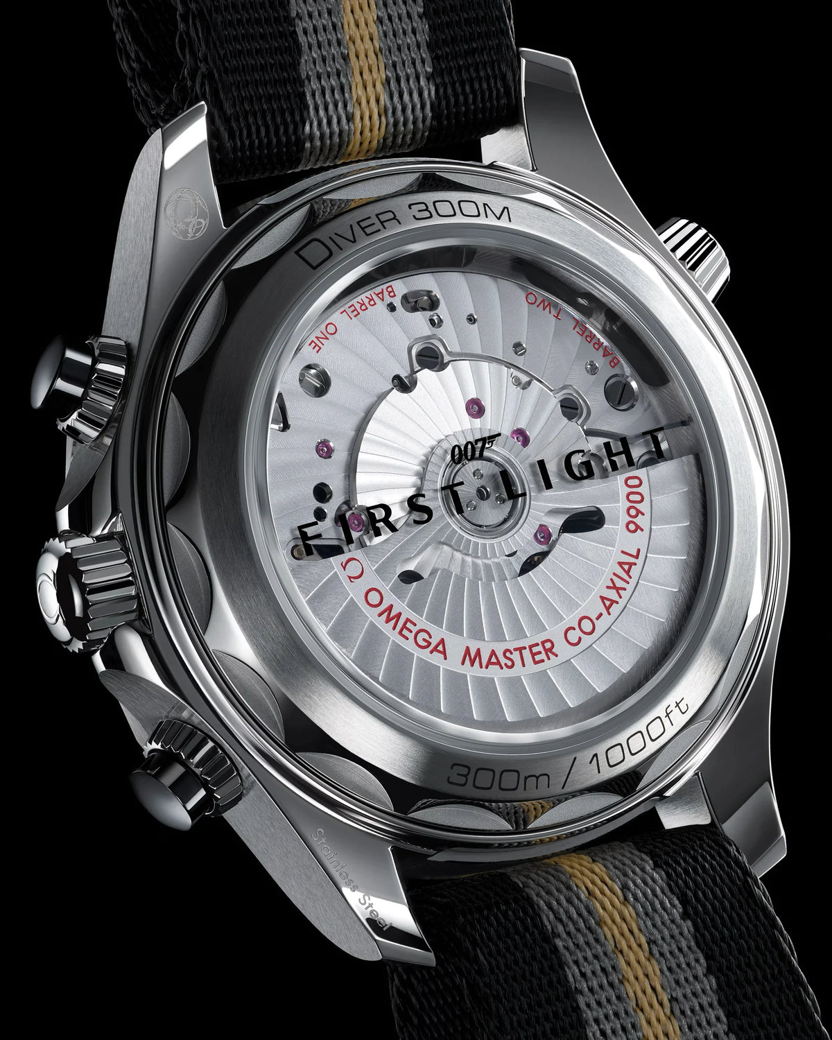 Omega Seamaster Diver 300M Co-Axial Master Chronometer Chronograph 44 mm 007 First Light