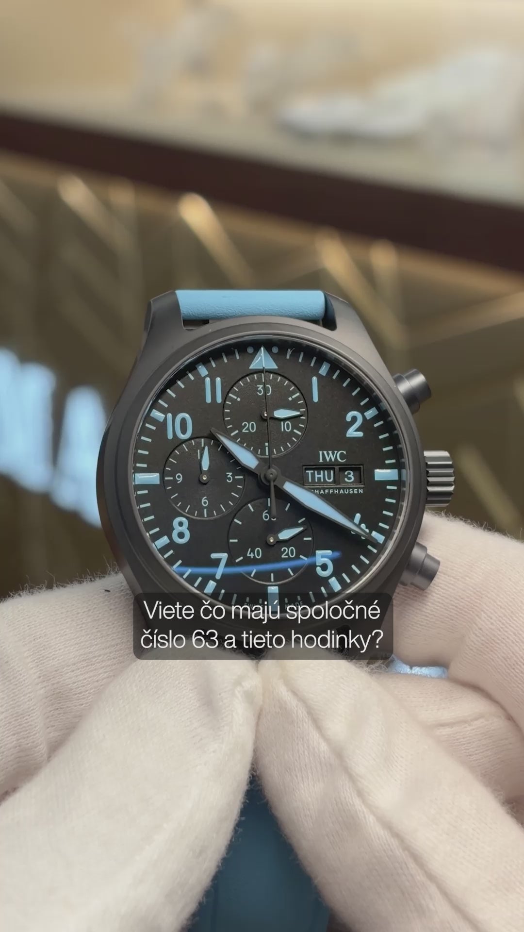 Načítať video: IWC Pilot's Watch Chronograph 41 George Russell