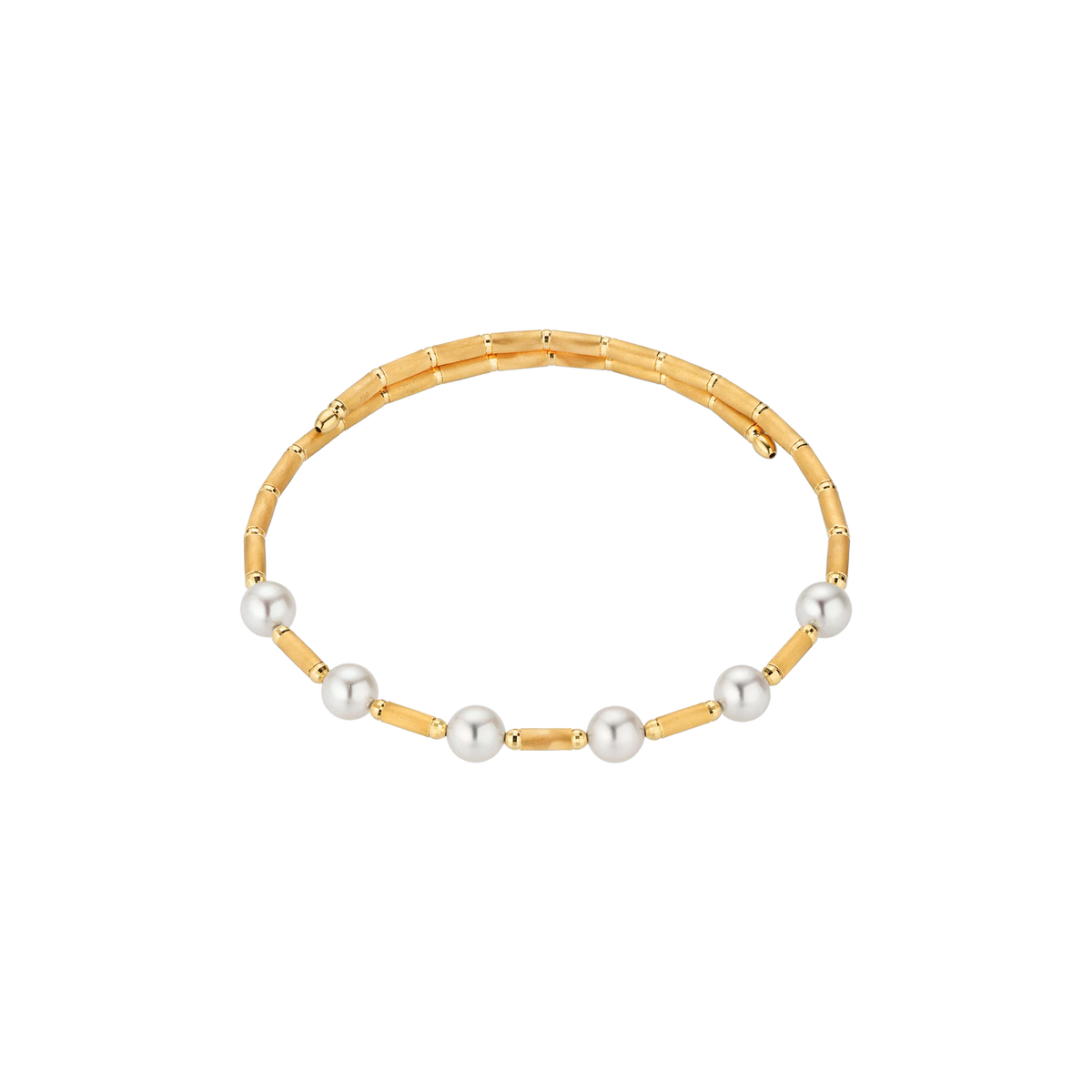Náramok Yana Nesper Silk Magnet s perlami Akoya
